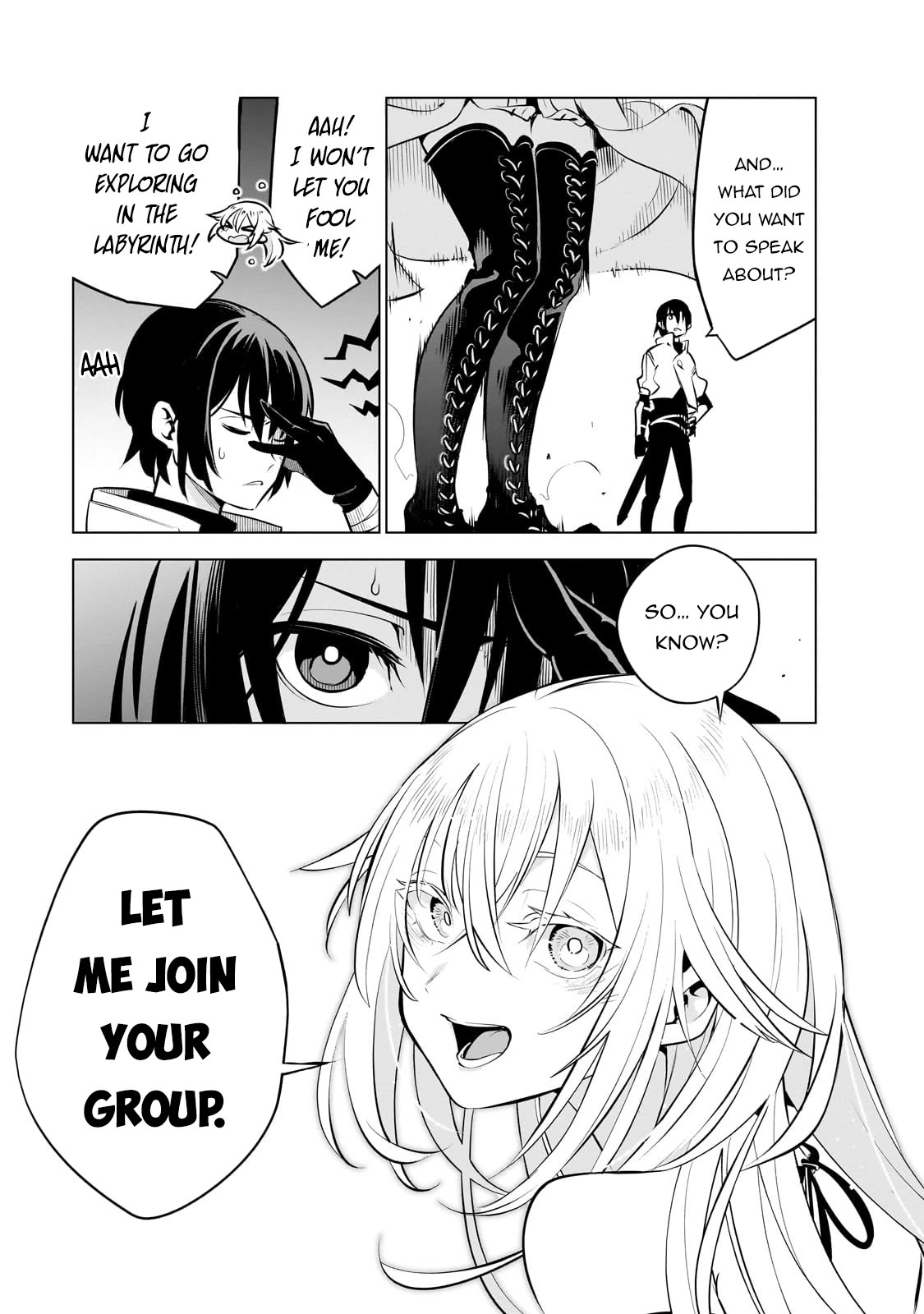 Let's Aim for the Deepest Part of the Otherworldly Labyrinth chapter 27 page 8