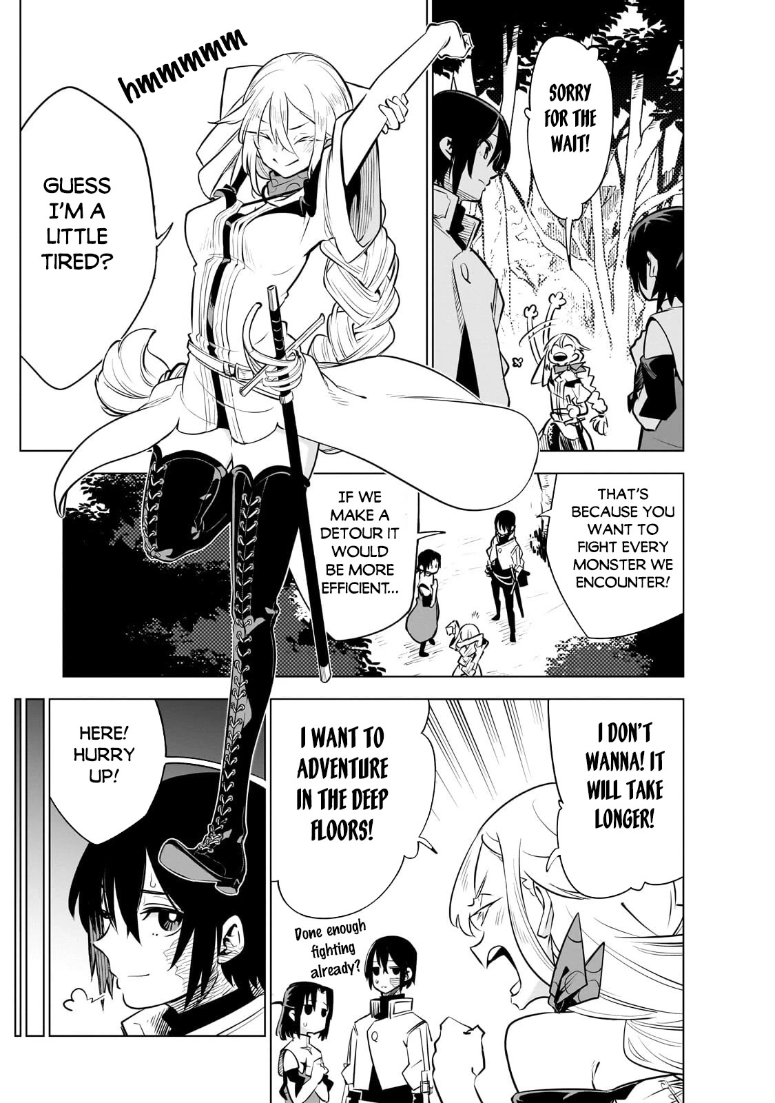 Let's Aim for the Deepest Part of the Otherworldly Labyrinth chapter 28 page 11