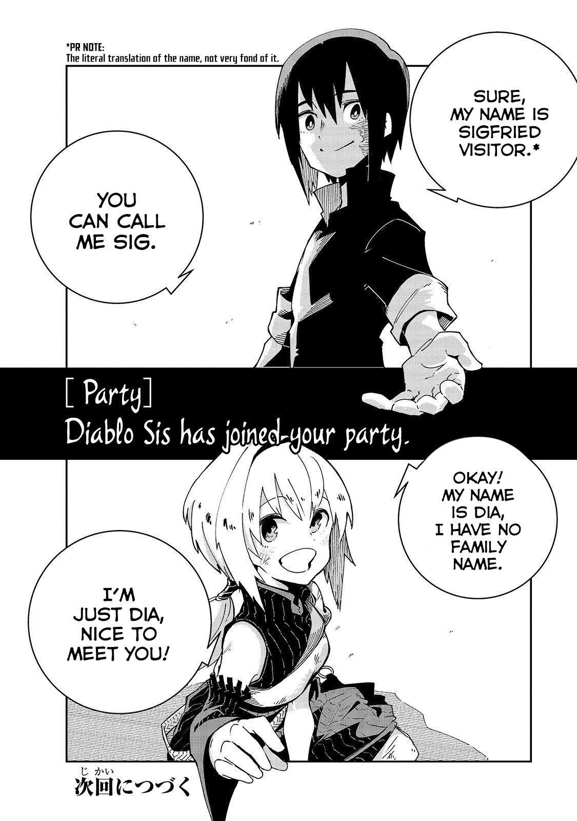 Let's Aim for the Deepest Part of the Otherworldly Labyrinth chapter 3 page 33