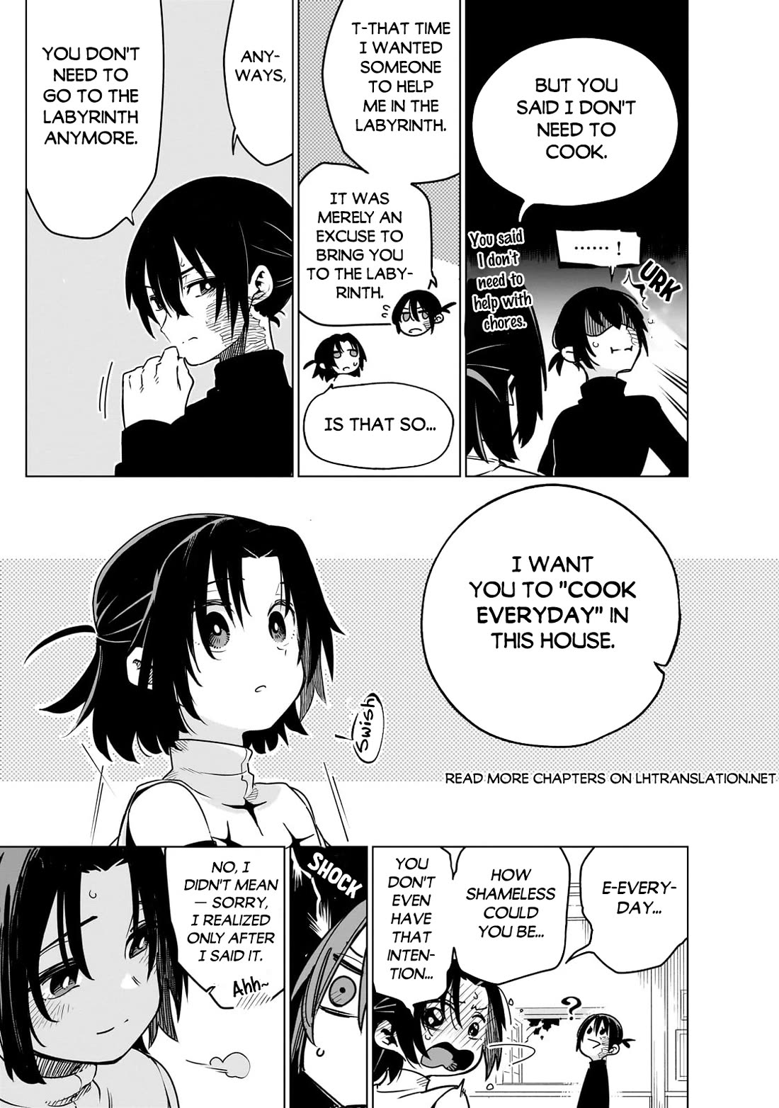 Let's Aim for the Deepest Part of the Otherworldly Labyrinth chapter 31 page 12