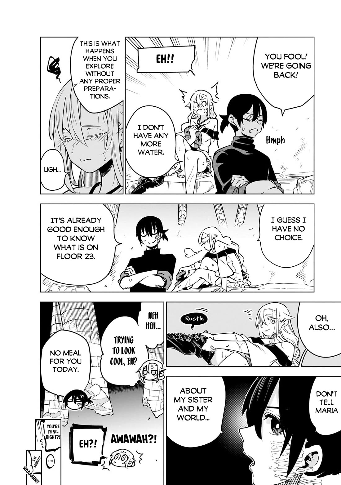 Let's Aim for the Deepest Part of the Otherworldly Labyrinth chapter 31 page 35