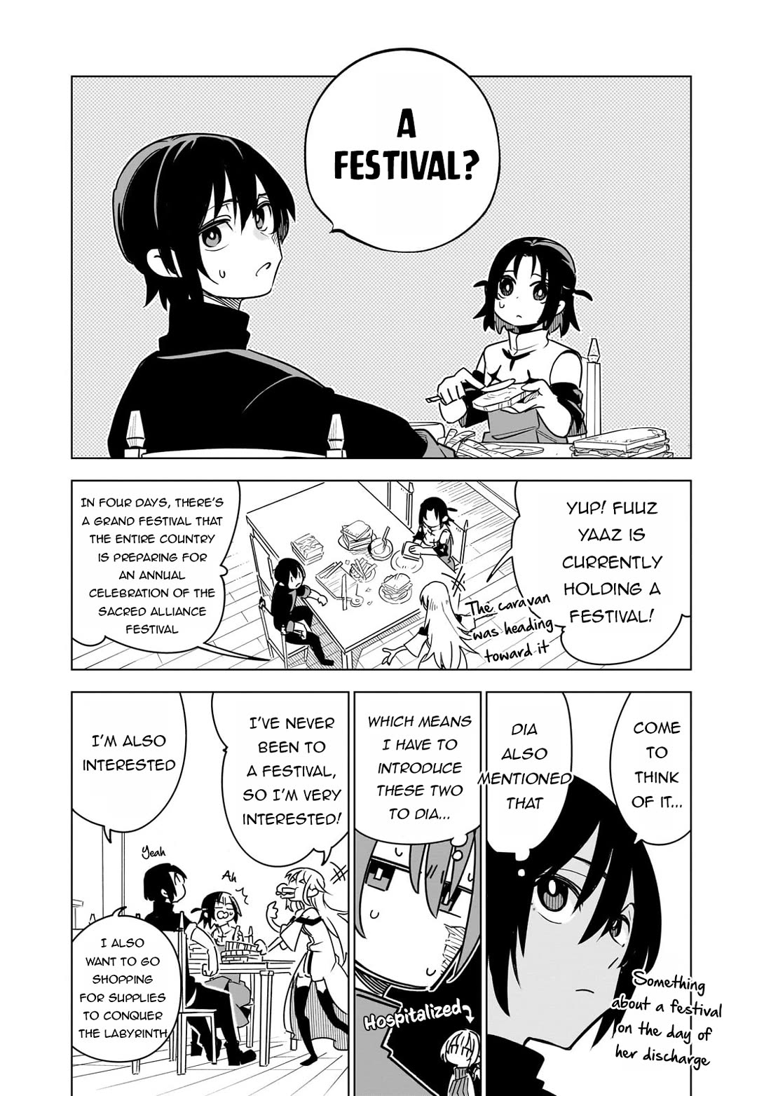 Let's Aim for the Deepest Part of the Otherworldly Labyrinth chapter 33 page 3