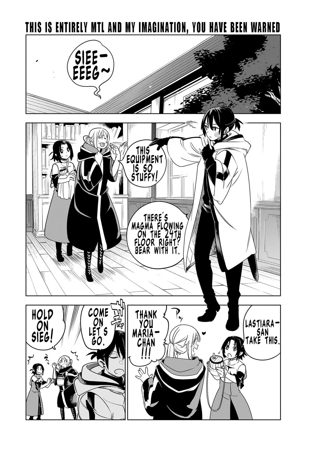 Let's Aim for the Deepest Part of the Otherworldly Labyrinth chapter 34 page 1