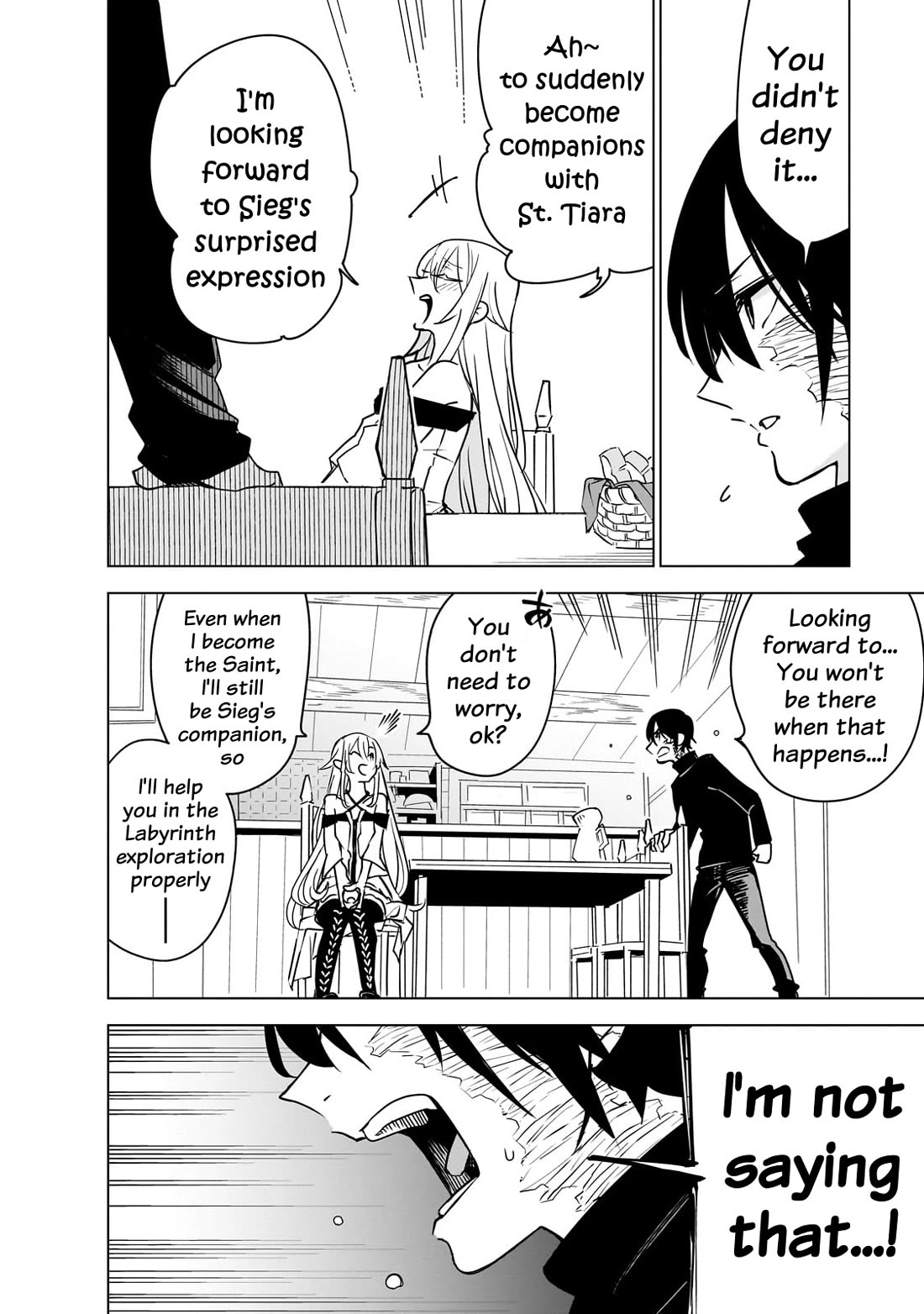 Let's Aim for the Deepest Part of the Otherworldly Labyrinth chapter 38 page 6