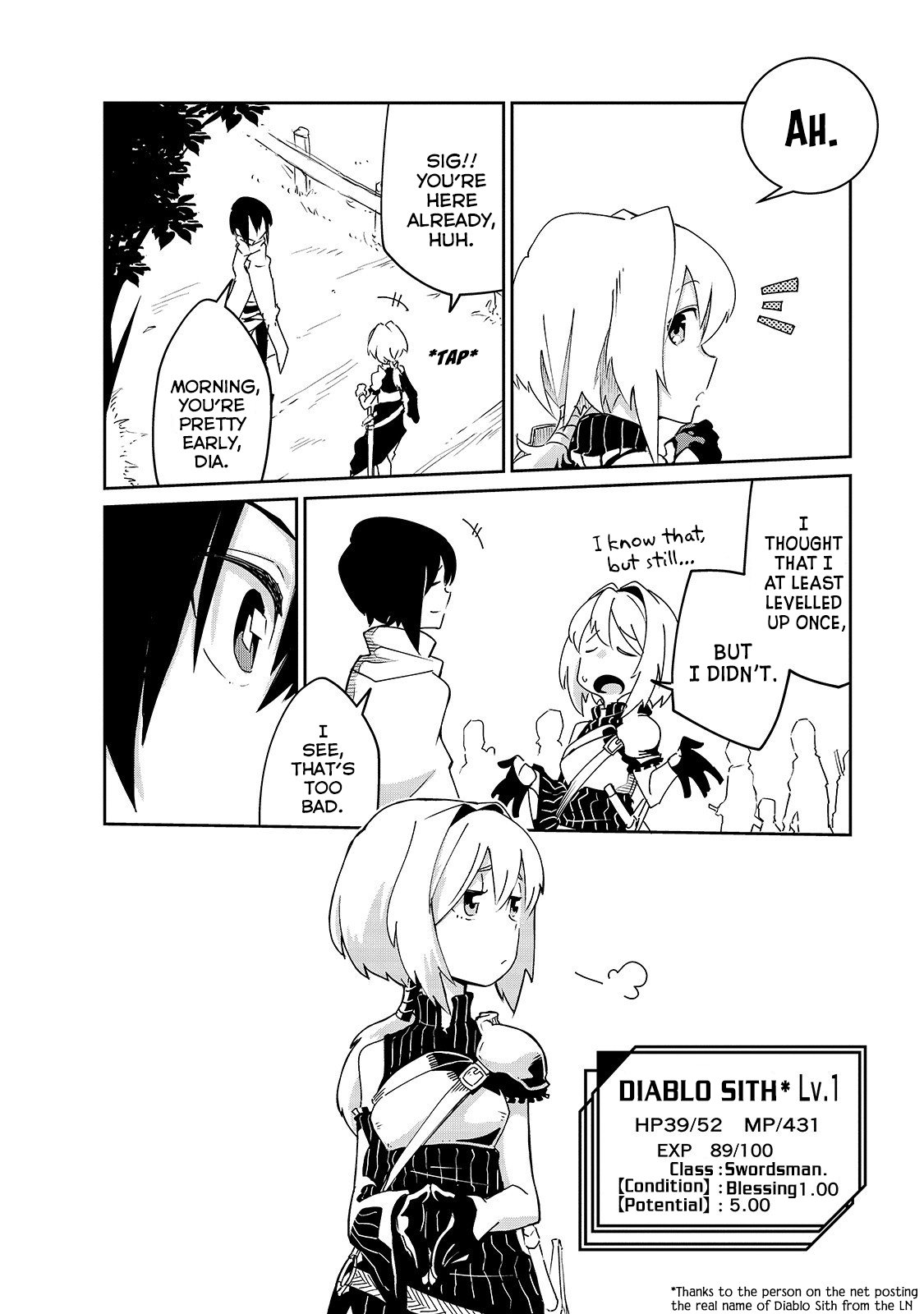 Let's Aim for the Deepest Part of the Otherworldly Labyrinth chapter 4 page 5