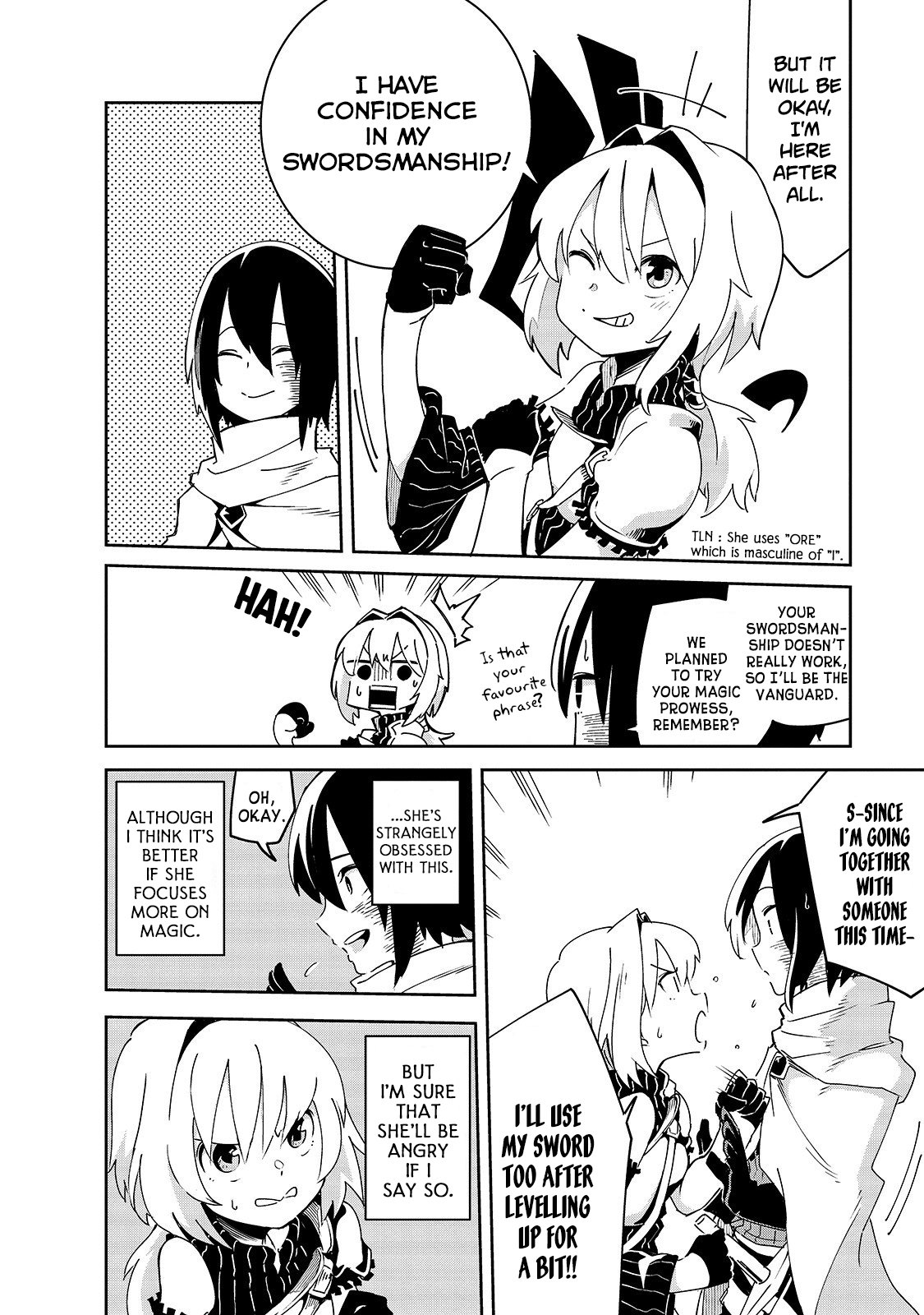 Let's Aim for the Deepest Part of the Otherworldly Labyrinth chapter 4 page 9