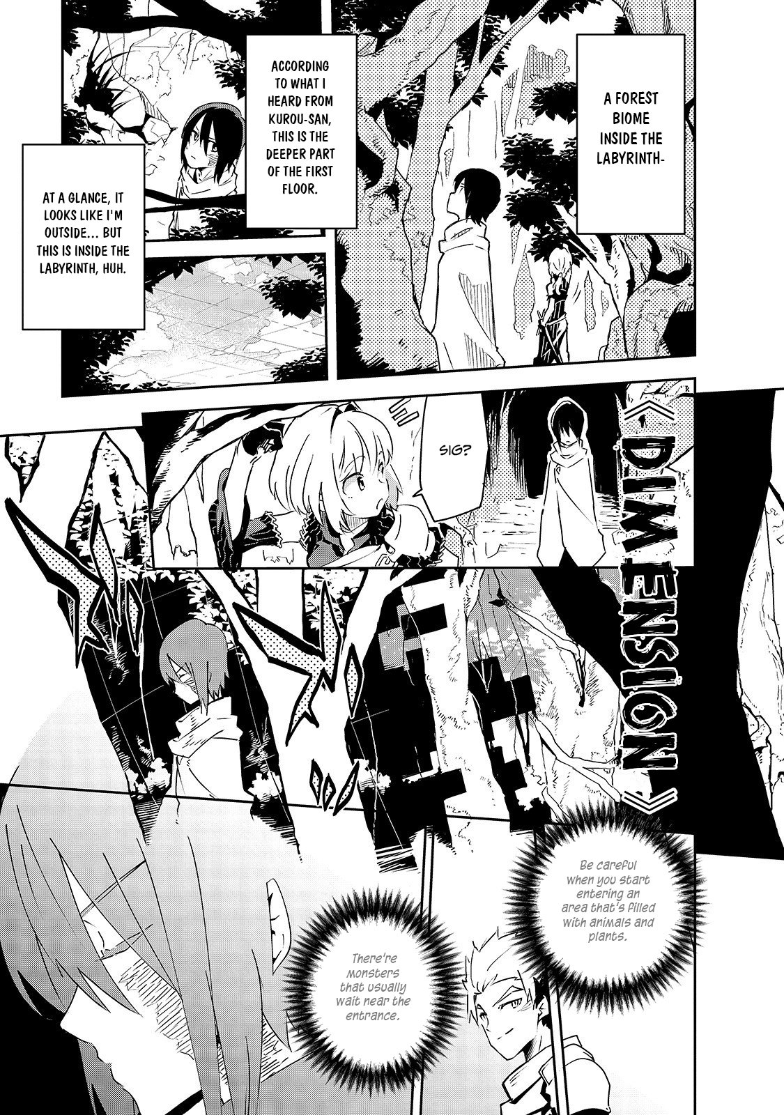 Let's Aim for the Deepest Part of the Otherworldly Labyrinth chapter 6 page 12