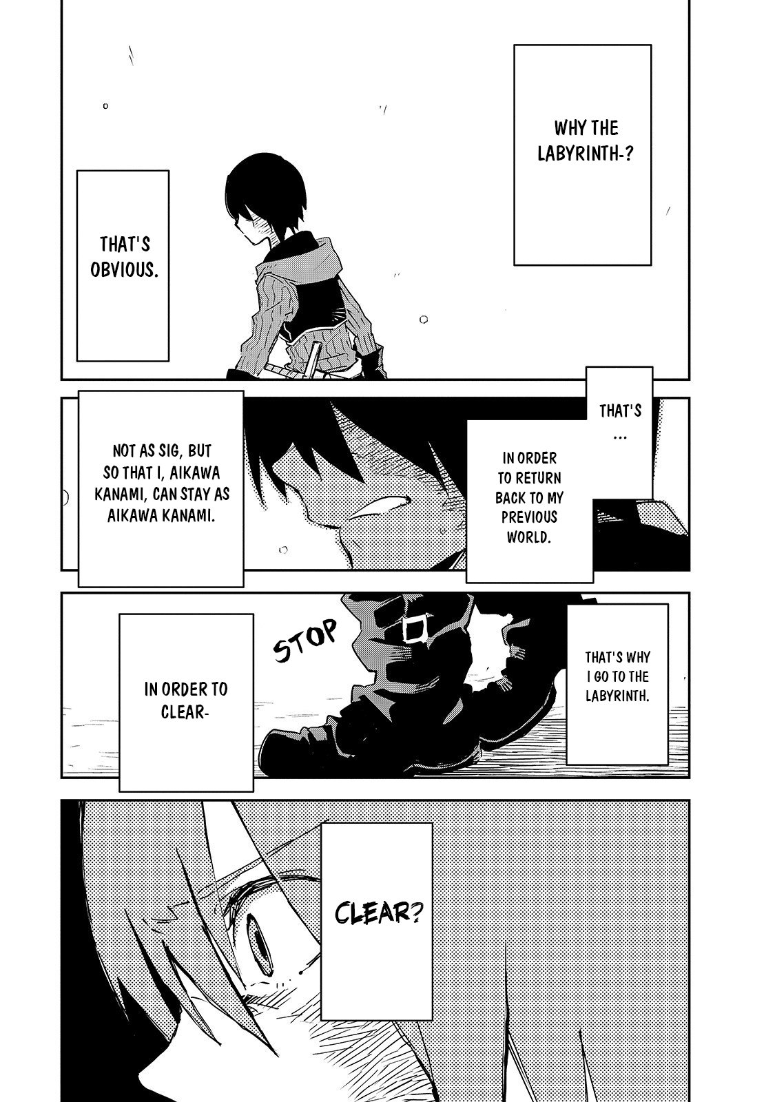 Let's Aim for the Deepest Part of the Otherworldly Labyrinth chapter 6 page 27