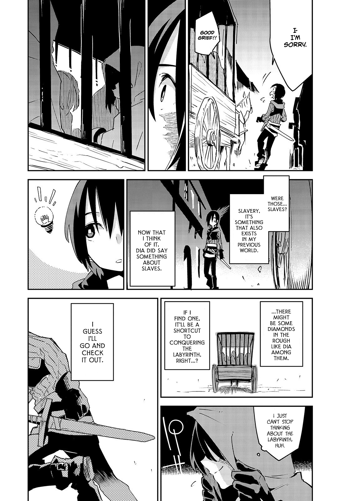 Let's Aim for the Deepest Part of the Otherworldly Labyrinth chapter 7 page 6