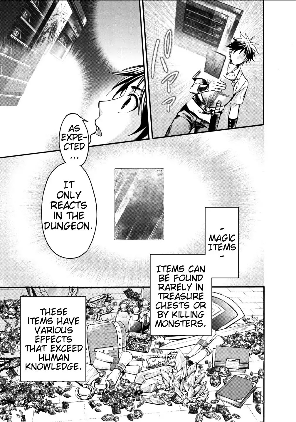 Let's be an Adventurer! ~Defeating Dungeons with a Skill Board~ chapter 1 page 21