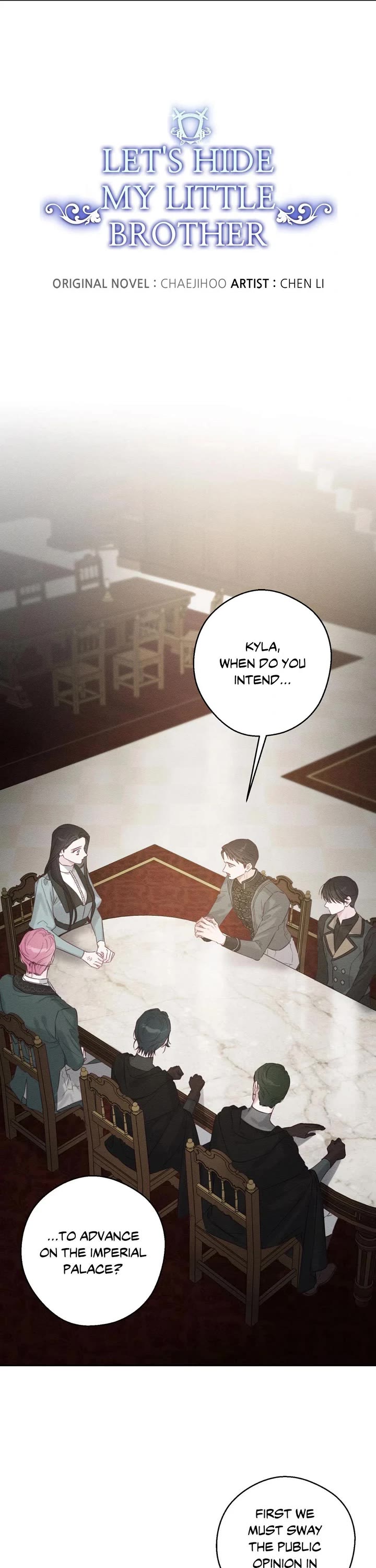 Let's Hide My Little Brother chapter 101 page 1