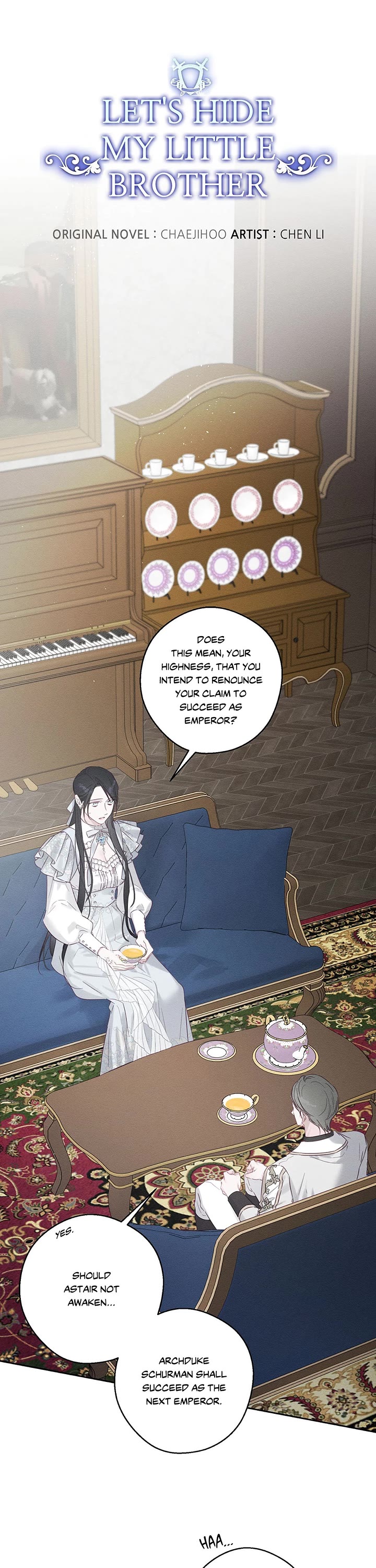 Let's Hide My Little Brother chapter 106 page 1