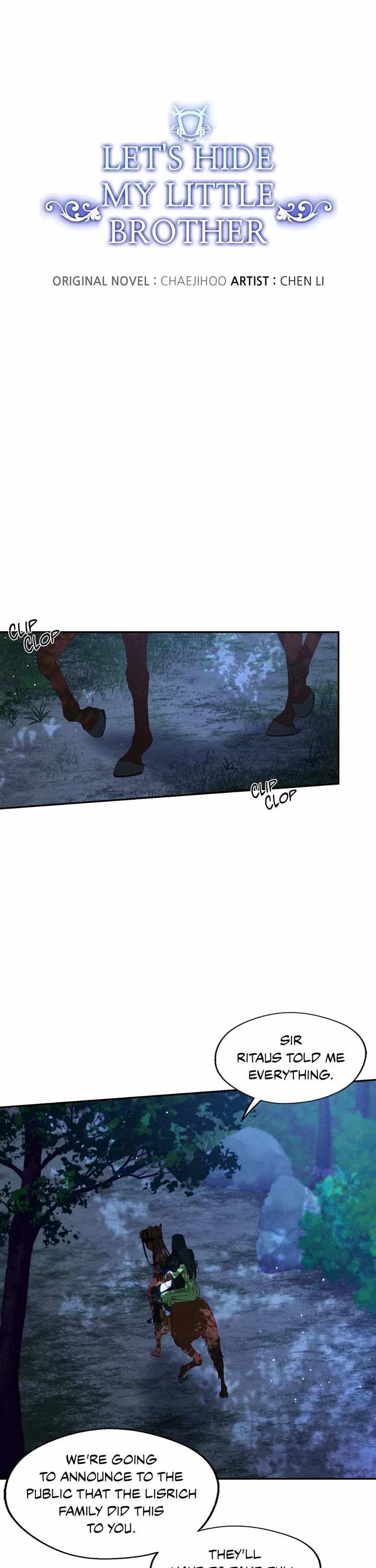 Let's Hide My Little Brother chapter 63 page 1