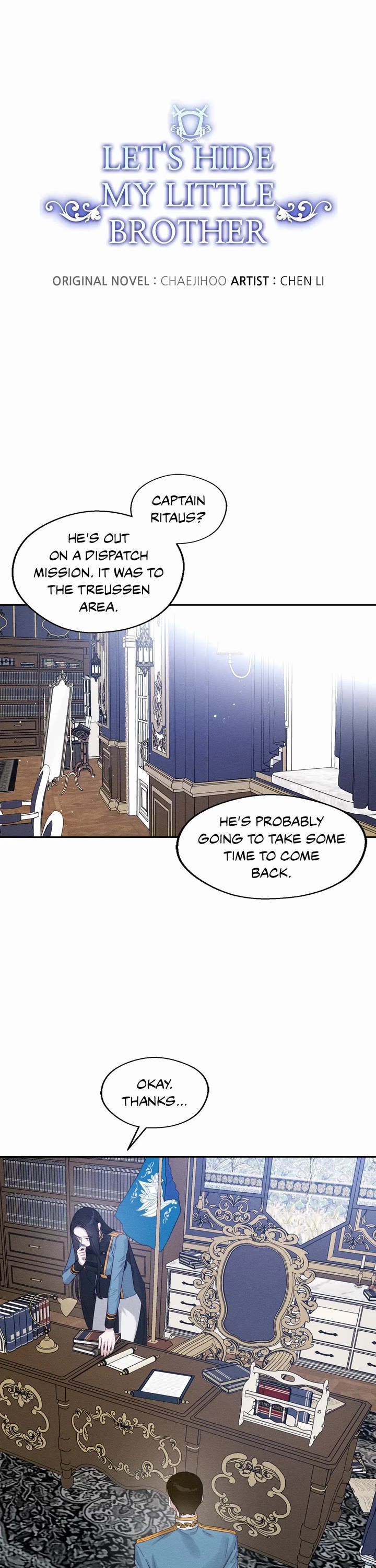 Let's Hide My Little Brother chapter 69 page 1