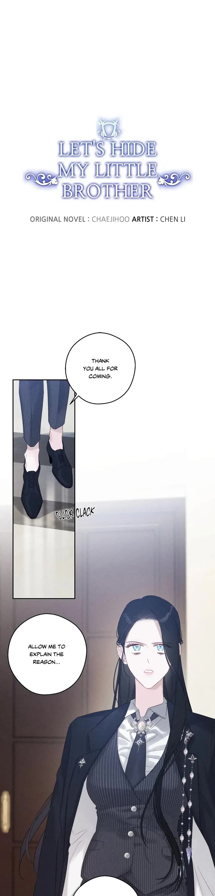 Let's Hide My Little Brother chapter 72 page 1