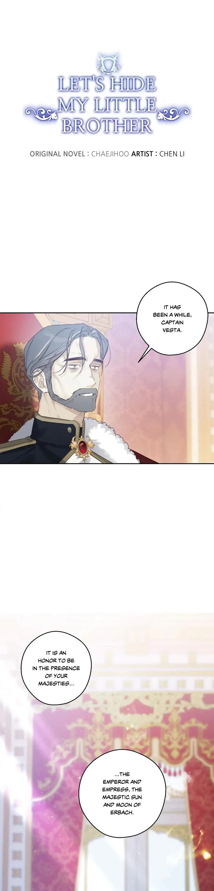 Let's Hide My Little Brother chapter 73 page 1