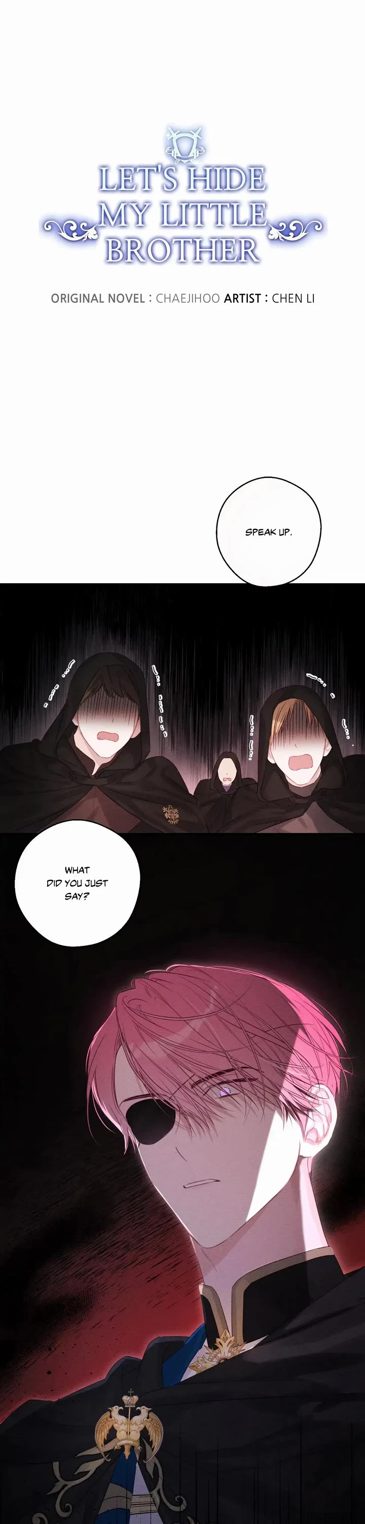 Let's Hide My Little Brother chapter 74 page 1