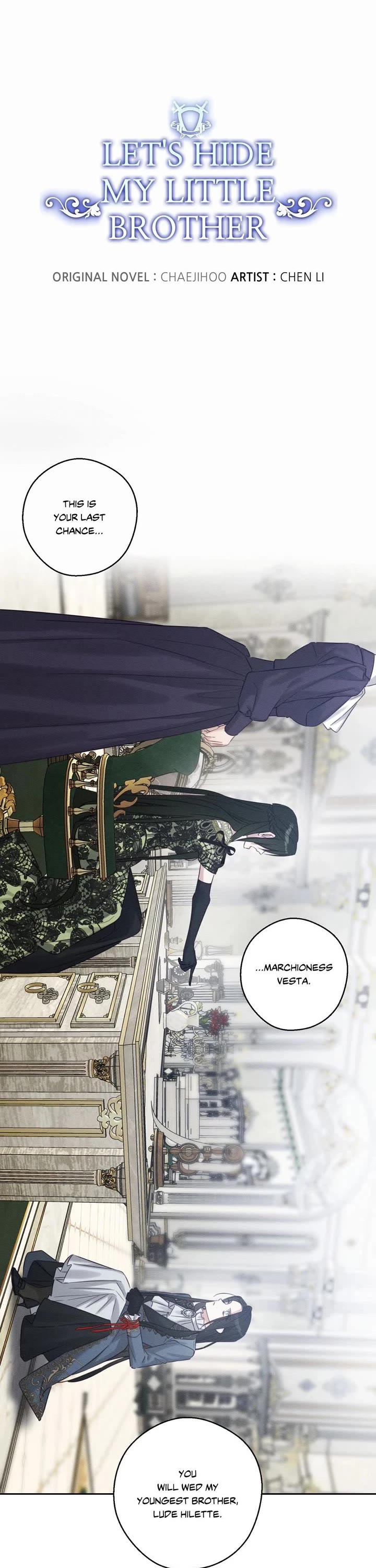 Let's Hide My Little Brother chapter 87 page 1