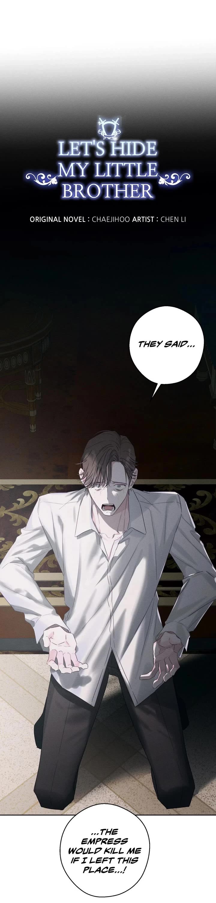 Let's Hide My Little Brother chapter 96 page 1