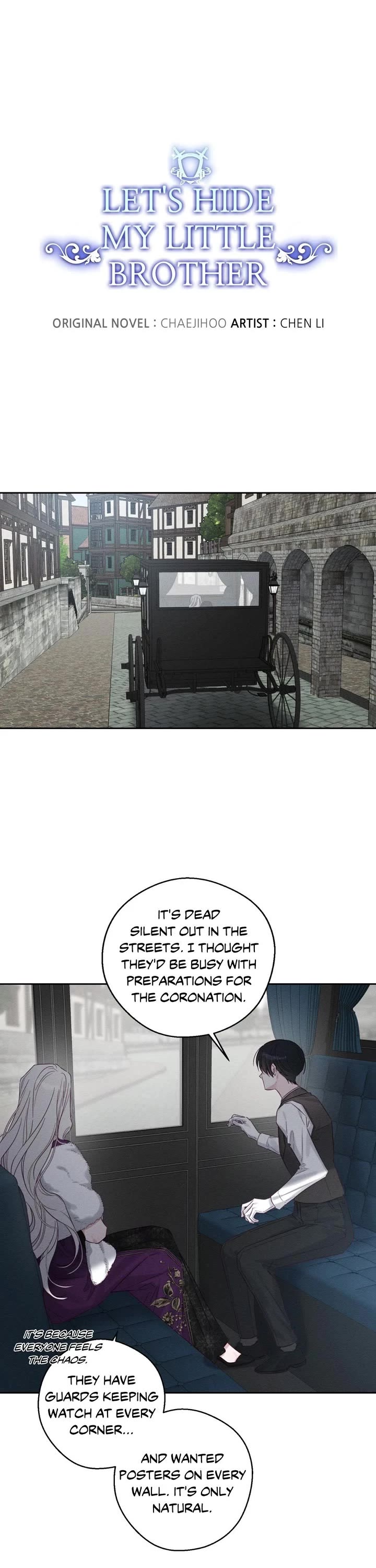 Let's Hide My Little Brother chapter 99 page 1