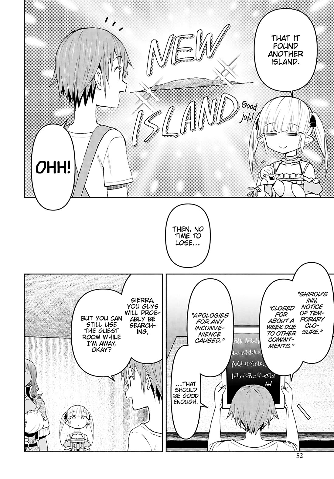 Let’s Start an Inn on the Dungeon Island! chapter 44 page 4