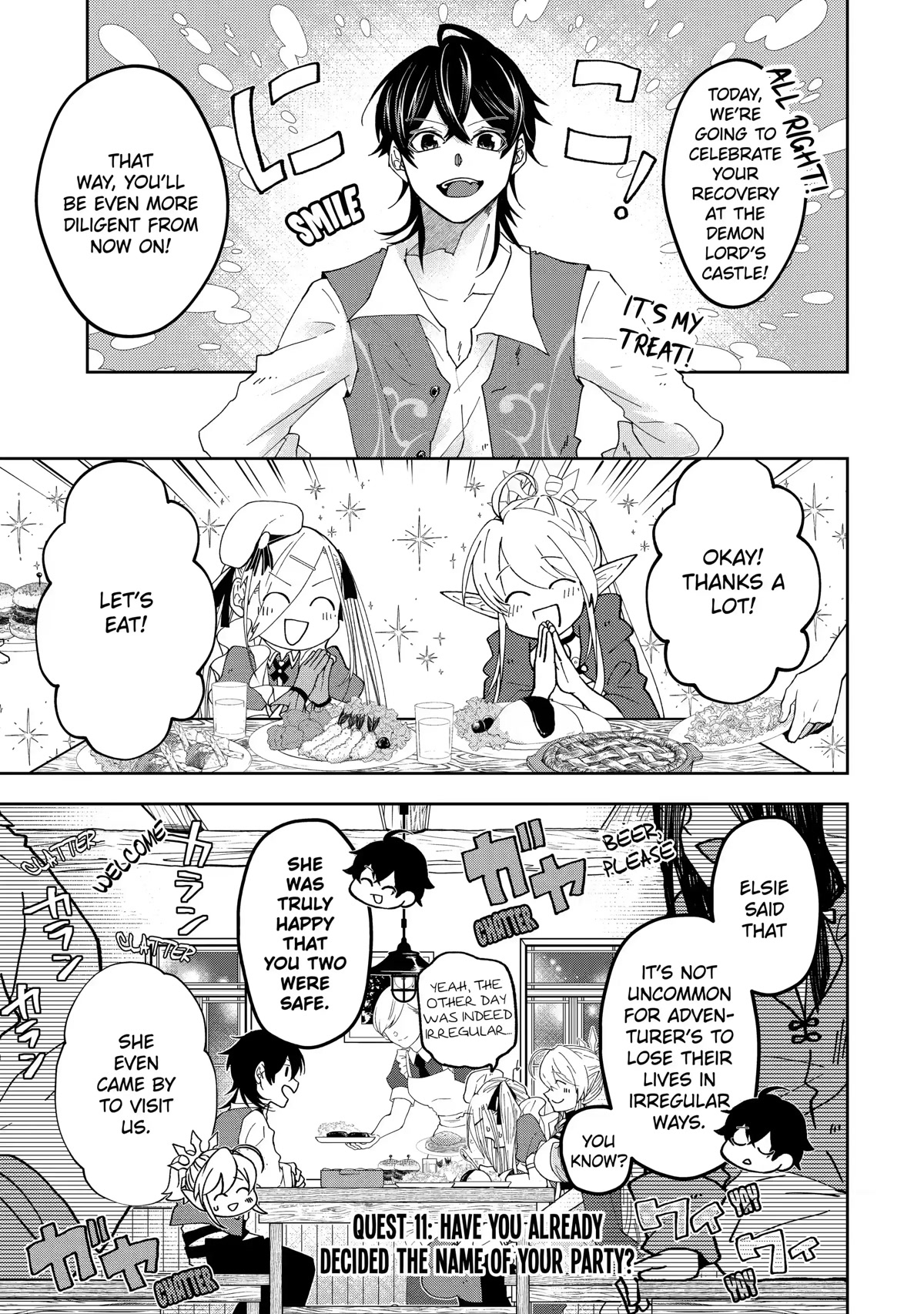 Level 0 Evil King Become the Adventurer In the New World chapter 11 page 1