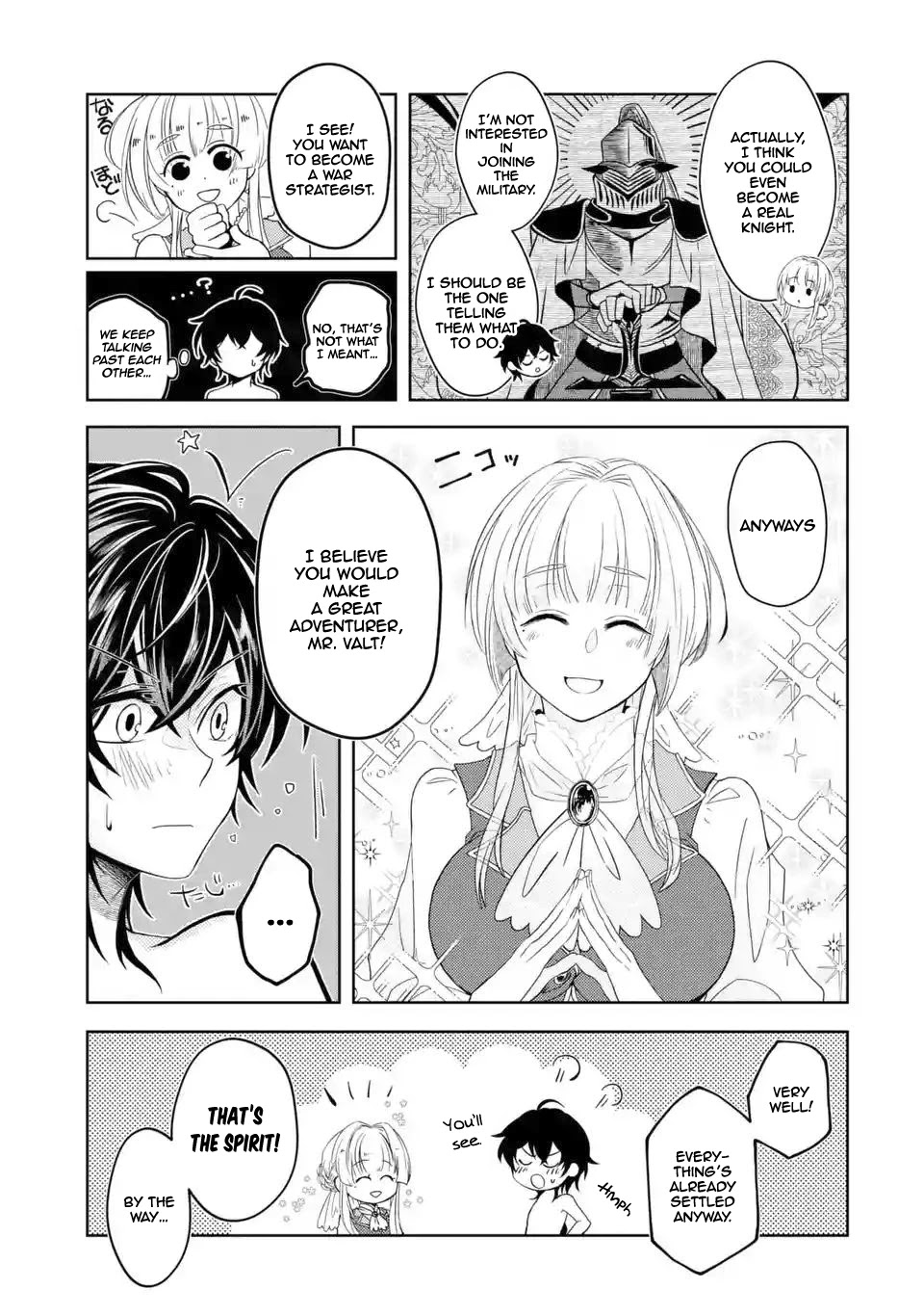 Level 0 Evil King Become the Adventurer In the New World chapter 2.2 page 2