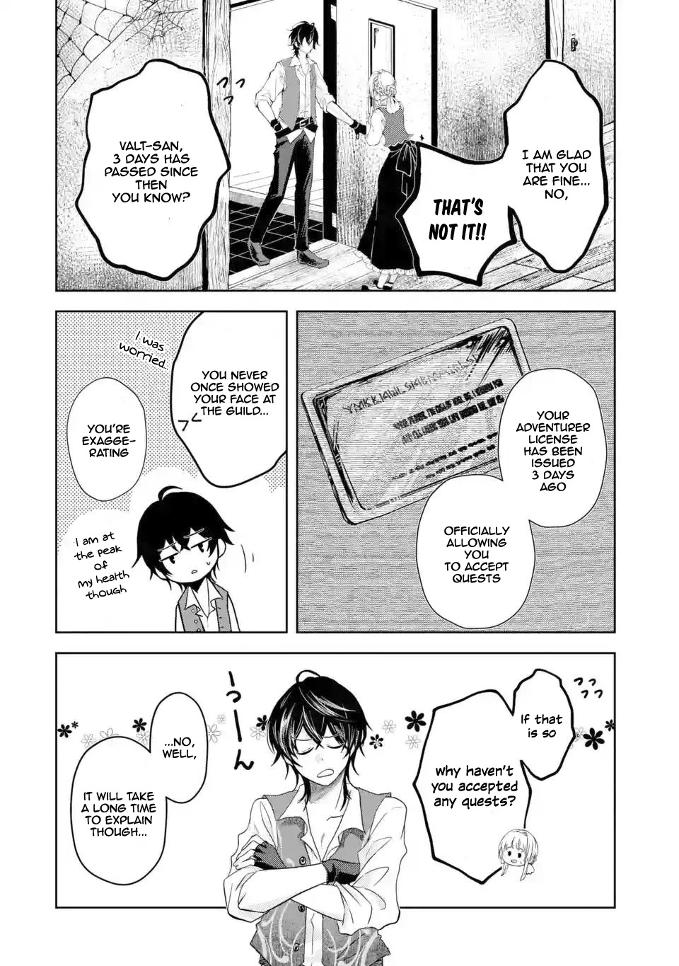 Level 0 Evil King Become the Adventurer In the New World chapter 3.1 page 15