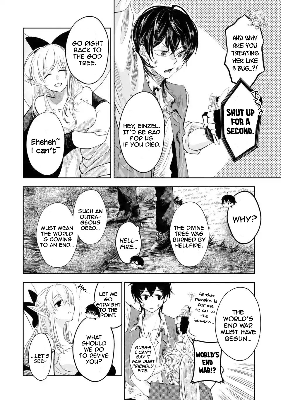 Level 0 Evil King Become the Adventurer In the New World chapter 4 page 17