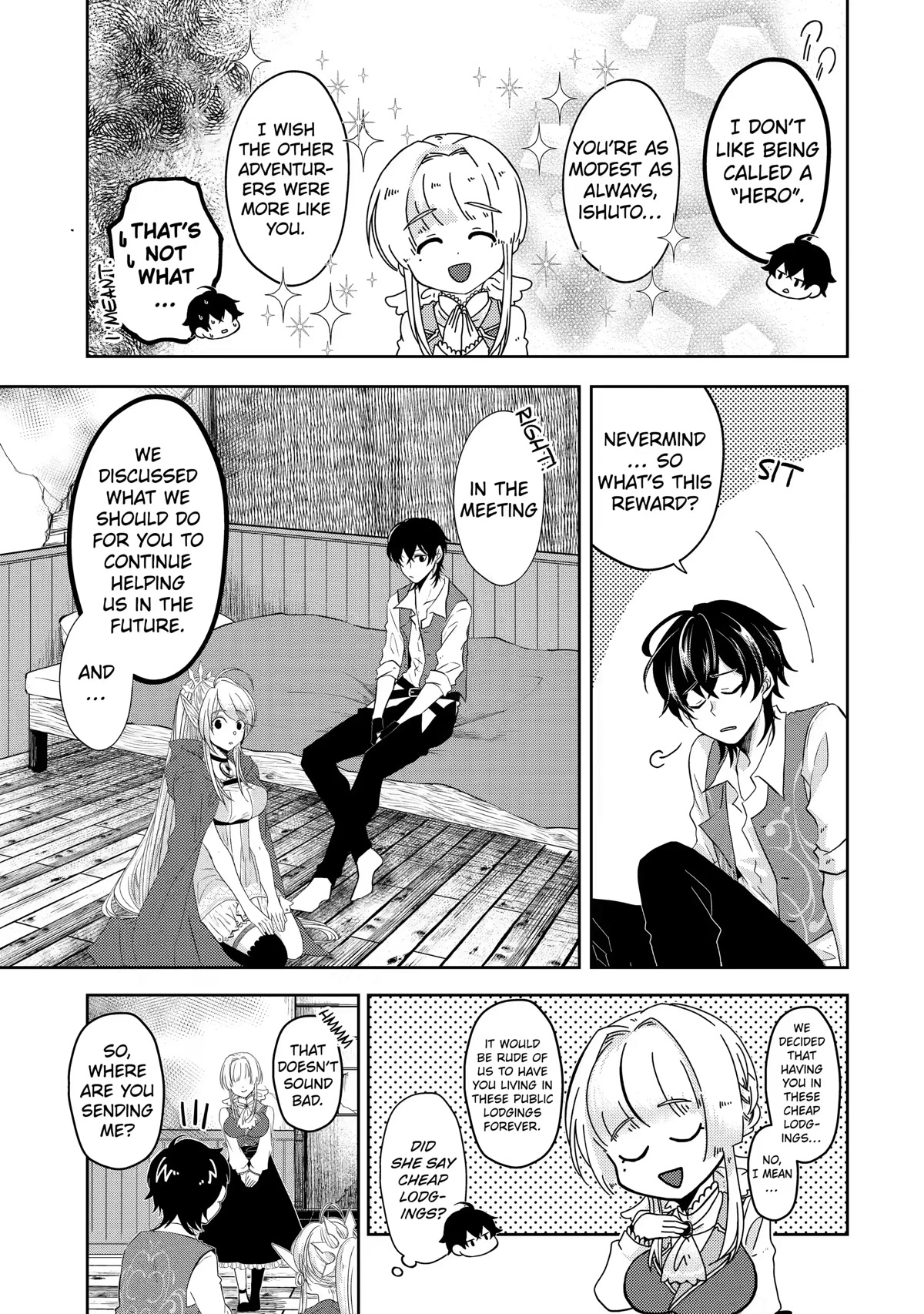 Level 0 Evil King Become the Adventurer In the New World chapter 8 page 17