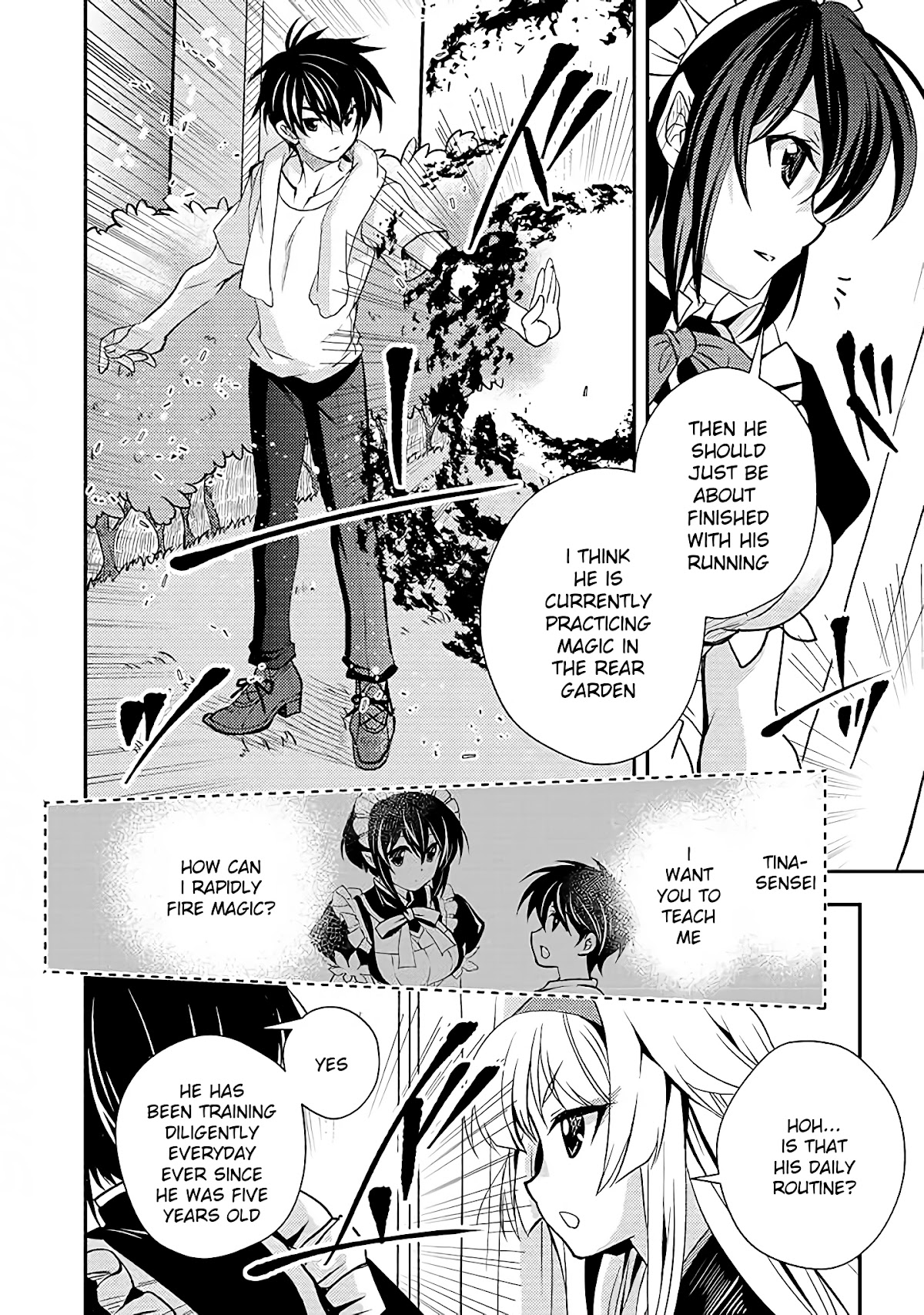 Level 1 no Saikyou kenja ~Noroi de sai kakyuu mahou shika tsukaenaikedo, kami no kanchigai de mugen no maryoku o te ni ire saikyou ni~ chapter 12 page 4