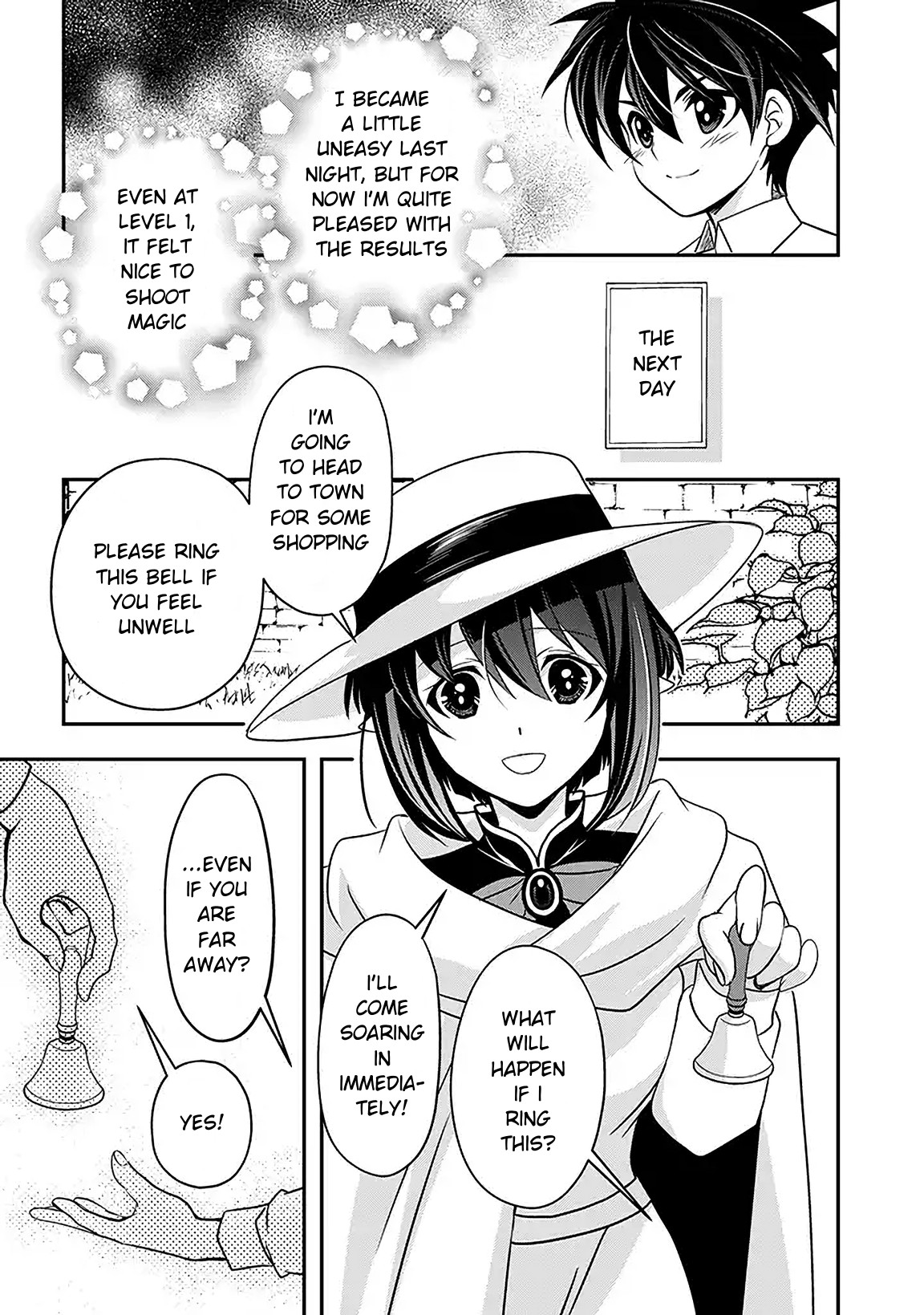 Level 1 no Saikyou kenja ~Noroi de sai kakyuu mahou shika tsukaenaikedo, kami no kanchigai de mugen no maryoku o te ni ire saikyou ni~ chapter 2 page 23