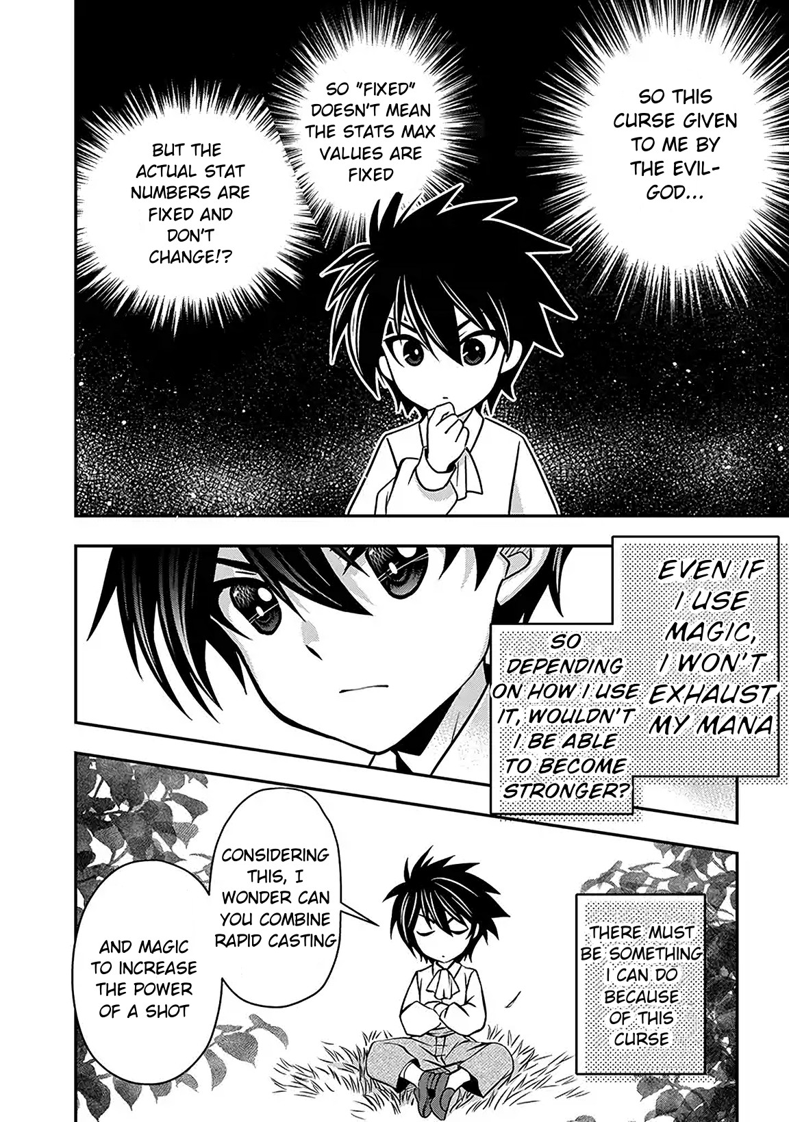 Level 1 no Saikyou kenja ~Noroi de sai kakyuu mahou shika tsukaenaikedo, kami no kanchigai de mugen no maryoku o te ni ire saikyou ni~ chapter 2 page 28