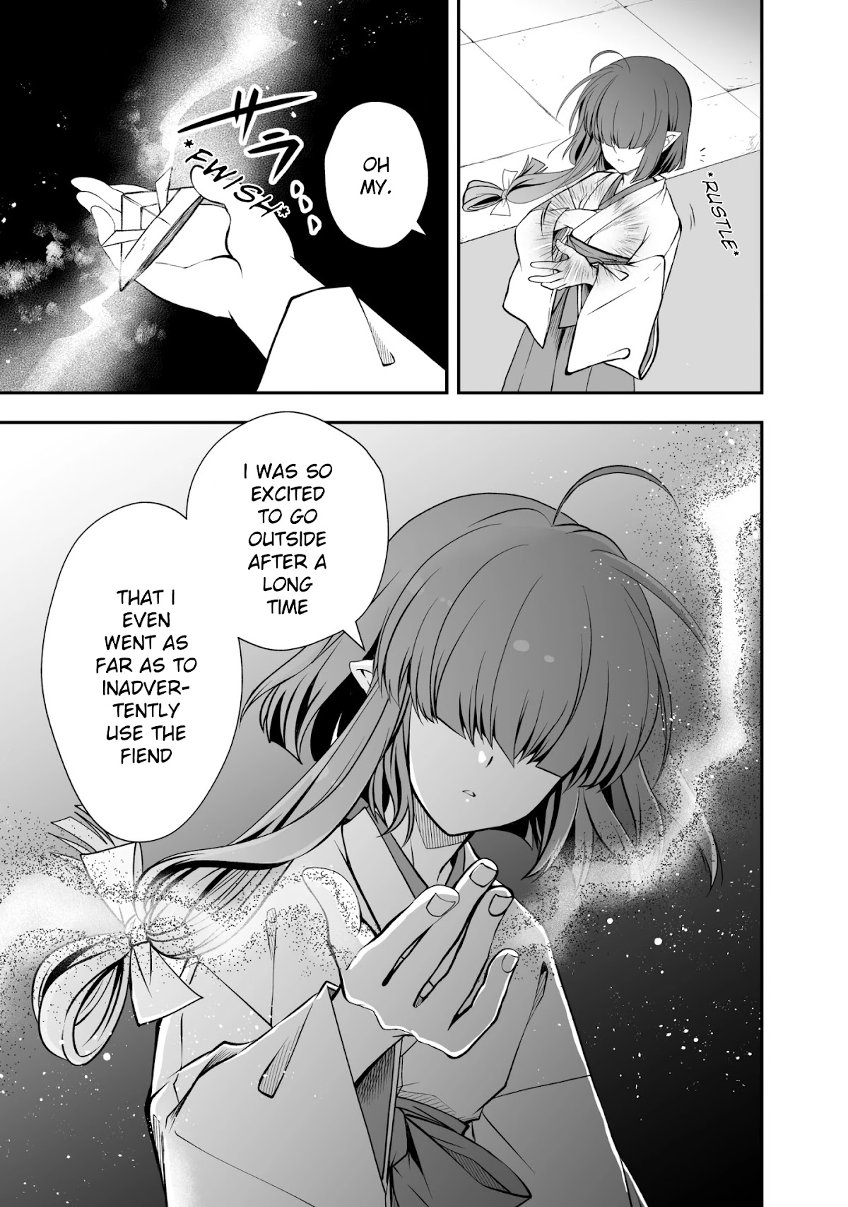 Level 1 no Saikyou kenja ~Noroi de sai kakyuu mahou shika tsukaenaikedo, kami no kanchigai de mugen no maryoku o te ni ire saikyou ni~ chapter 22 page 5