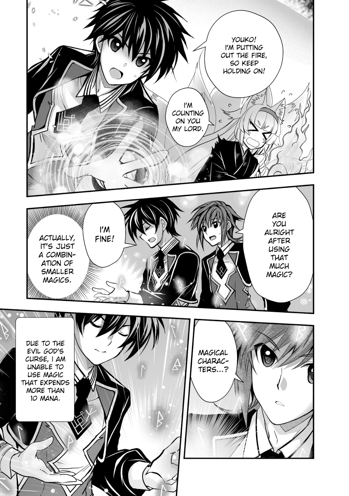 Level 1 no Saikyou kenja ~Noroi de sai kakyuu mahou shika tsukaenaikedo, kami no kanchigai de mugen no maryoku o te ni ire saikyou ni~ chapter 22 page 9