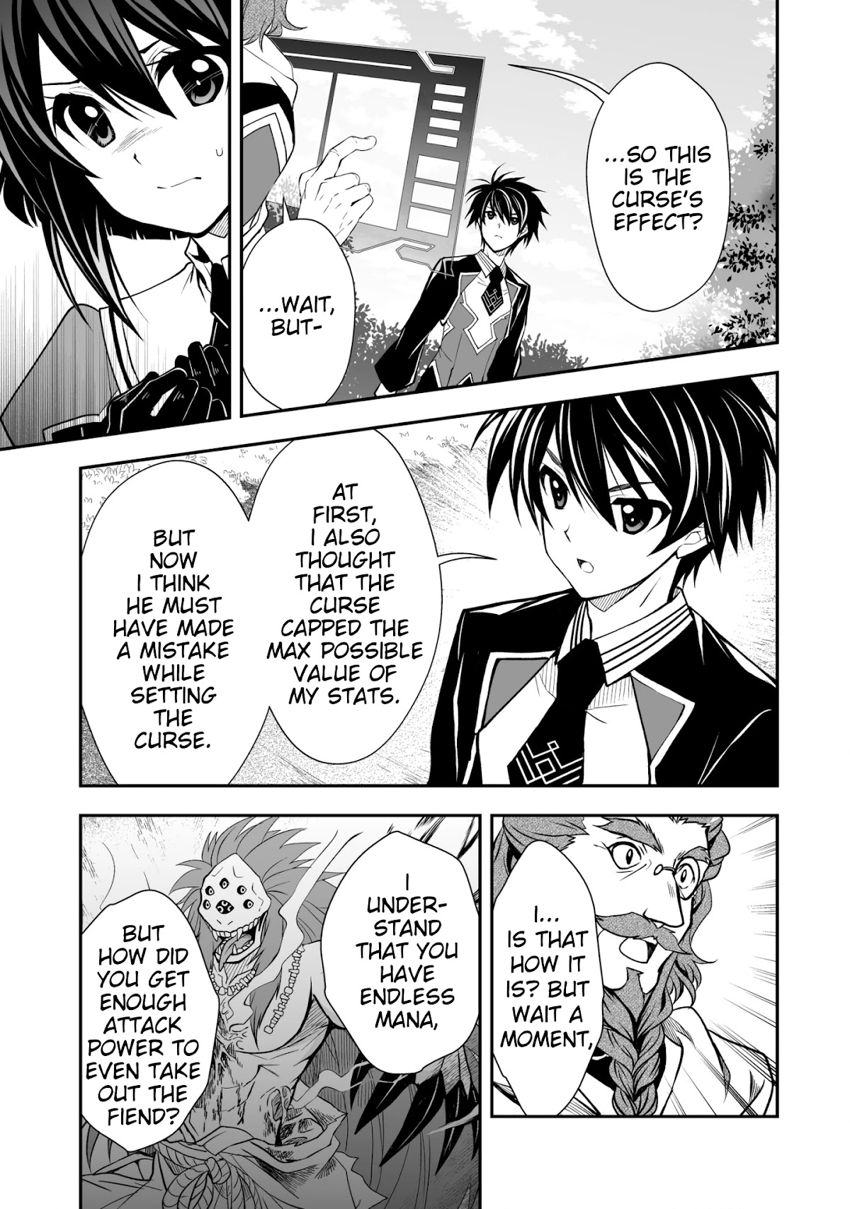 Level 1 no Saikyou kenja ~Noroi de sai kakyuu mahou shika tsukaenaikedo, kami no kanchigai de mugen no maryoku o te ni ire saikyou ni~ chapter 24 page 5