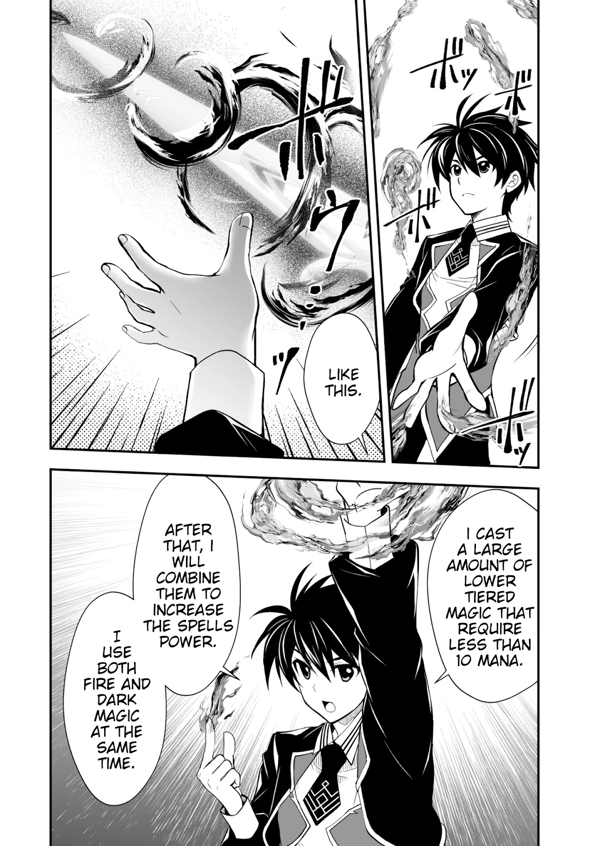 Level 1 no Saikyou kenja ~Noroi de sai kakyuu mahou shika tsukaenaikedo, kami no kanchigai de mugen no maryoku o te ni ire saikyou ni~ chapter 24 page 6