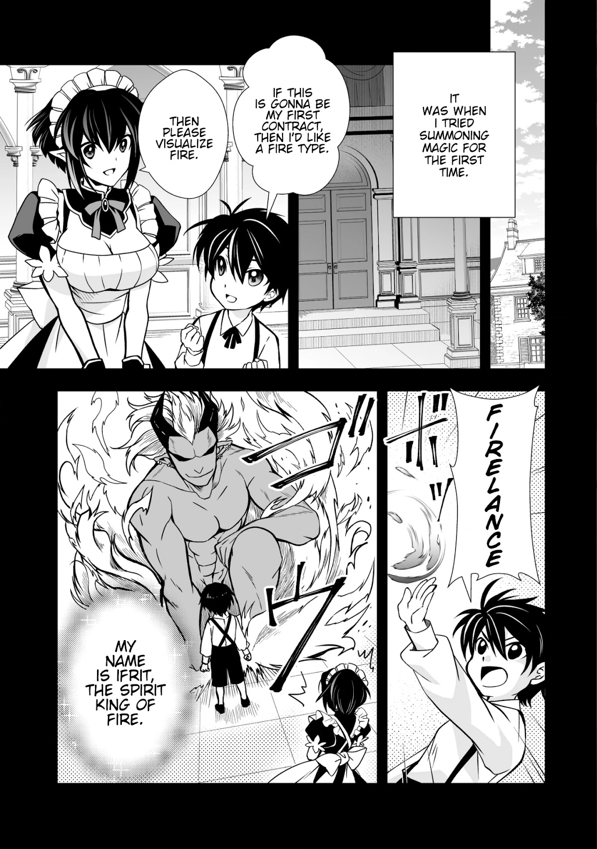 Level 1 no Saikyou kenja ~Noroi de sai kakyuu mahou shika tsukaenaikedo, kami no kanchigai de mugen no maryoku o te ni ire saikyou ni~ chapter 25 page 7