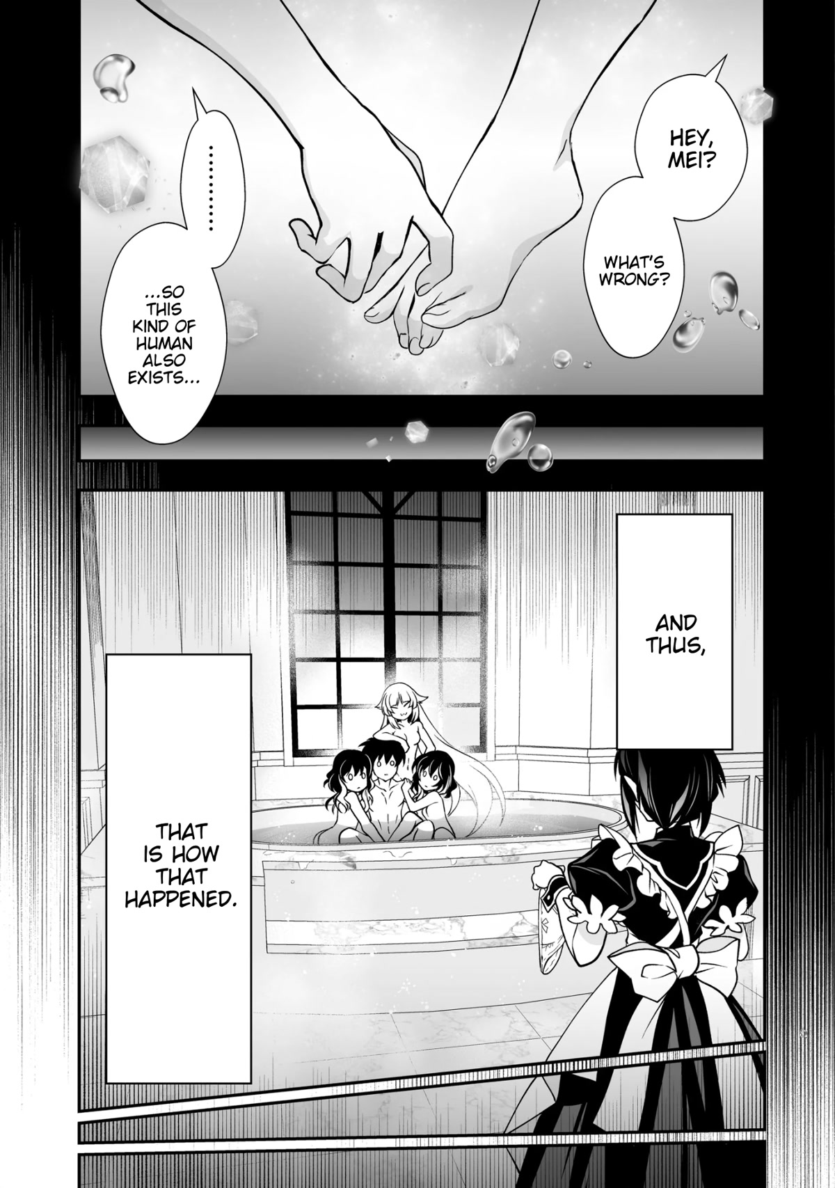 Level 1 no Saikyou kenja ~Noroi de sai kakyuu mahou shika tsukaenaikedo, kami no kanchigai de mugen no maryoku o te ni ire saikyou ni~ chapter 26.2 page 3