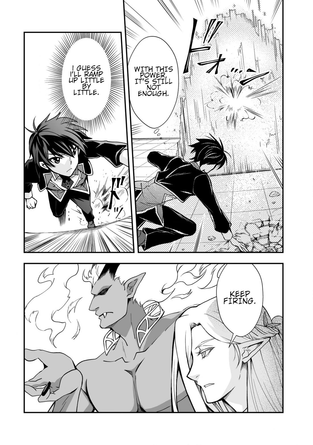 Level 1 no Saikyou kenja ~Noroi de sai kakyuu mahou shika tsukaenaikedo, kami no kanchigai de mugen no maryoku o te ni ire saikyou ni~ chapter 32 page 22