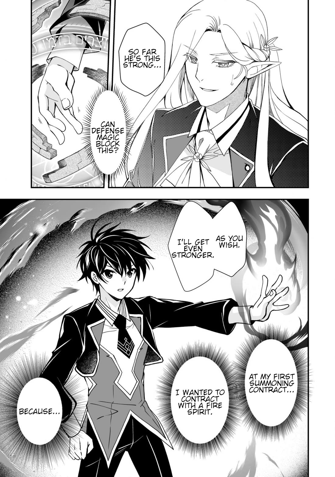 Level 1 no Saikyou kenja ~Noroi de sai kakyuu mahou shika tsukaenaikedo, kami no kanchigai de mugen no maryoku o te ni ire saikyou ni~ chapter 33 page 11