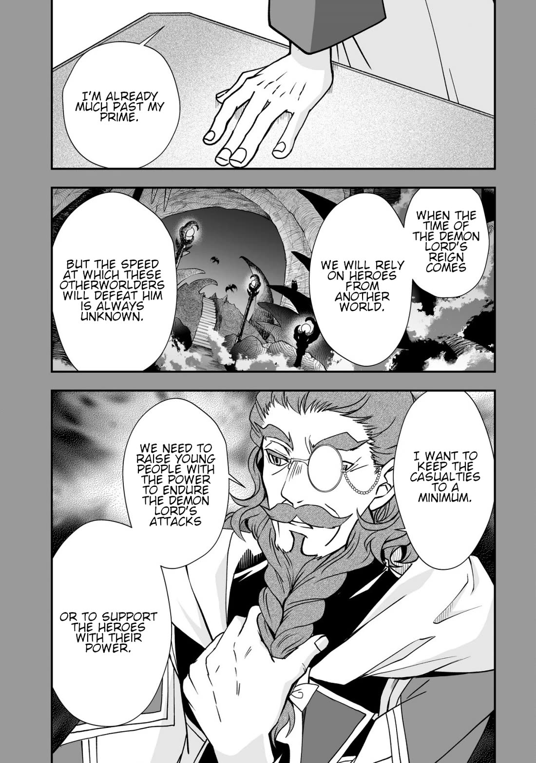 Level 1 no Saikyou kenja ~Noroi de sai kakyuu mahou shika tsukaenaikedo, kami no kanchigai de mugen no maryoku o te ni ire saikyou ni~ chapter 33 page 21