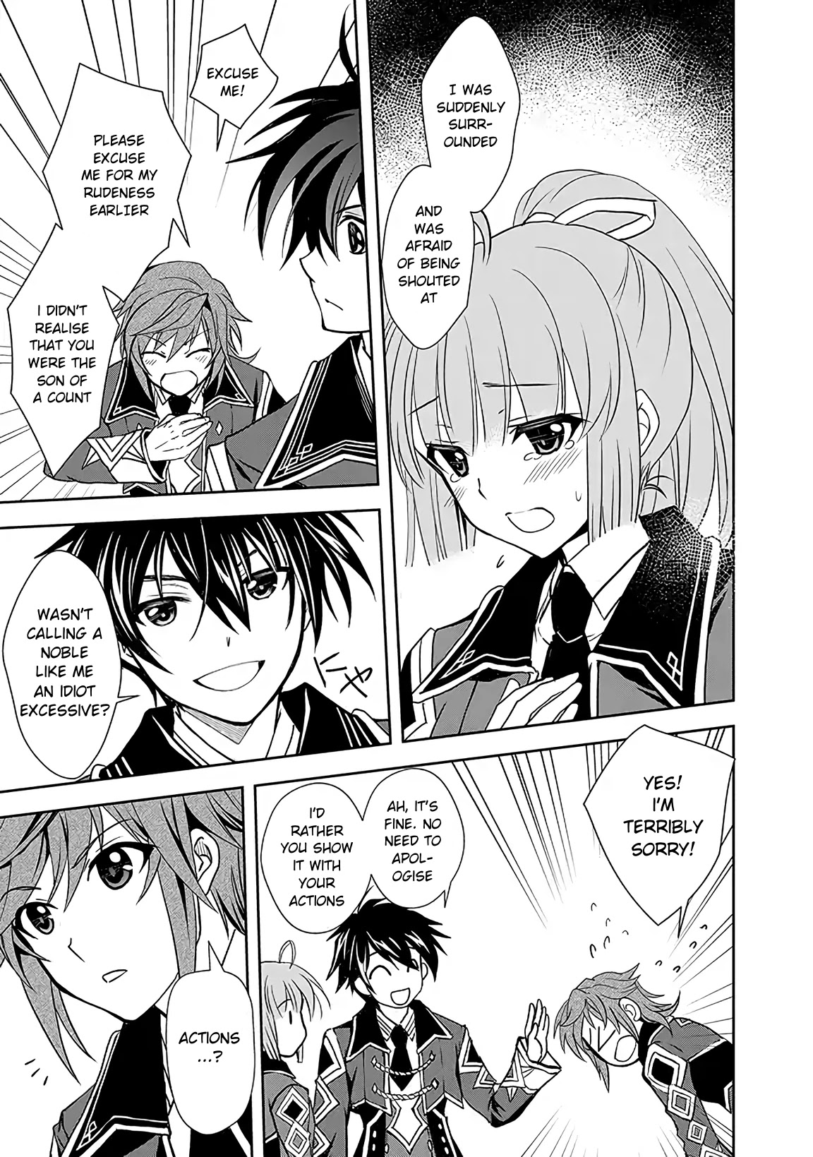 Level 1 no Saikyou kenja ~Noroi de sai kakyuu mahou shika tsukaenaikedo, kami no kanchigai de mugen no maryoku o te ni ire saikyou ni~ chapter 4 page 3