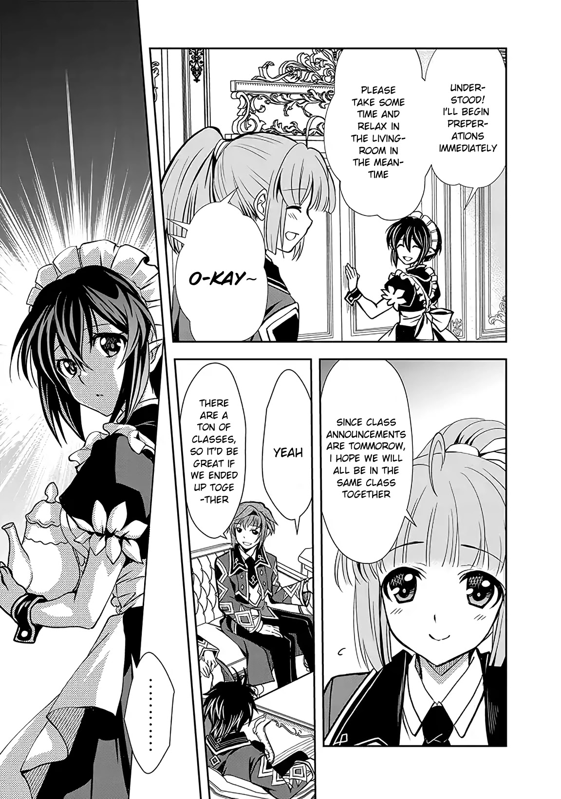 Level 1 no Saikyou kenja ~Noroi de sai kakyuu mahou shika tsukaenaikedo, kami no kanchigai de mugen no maryoku o te ni ire saikyou ni~ chapter 4 page 9