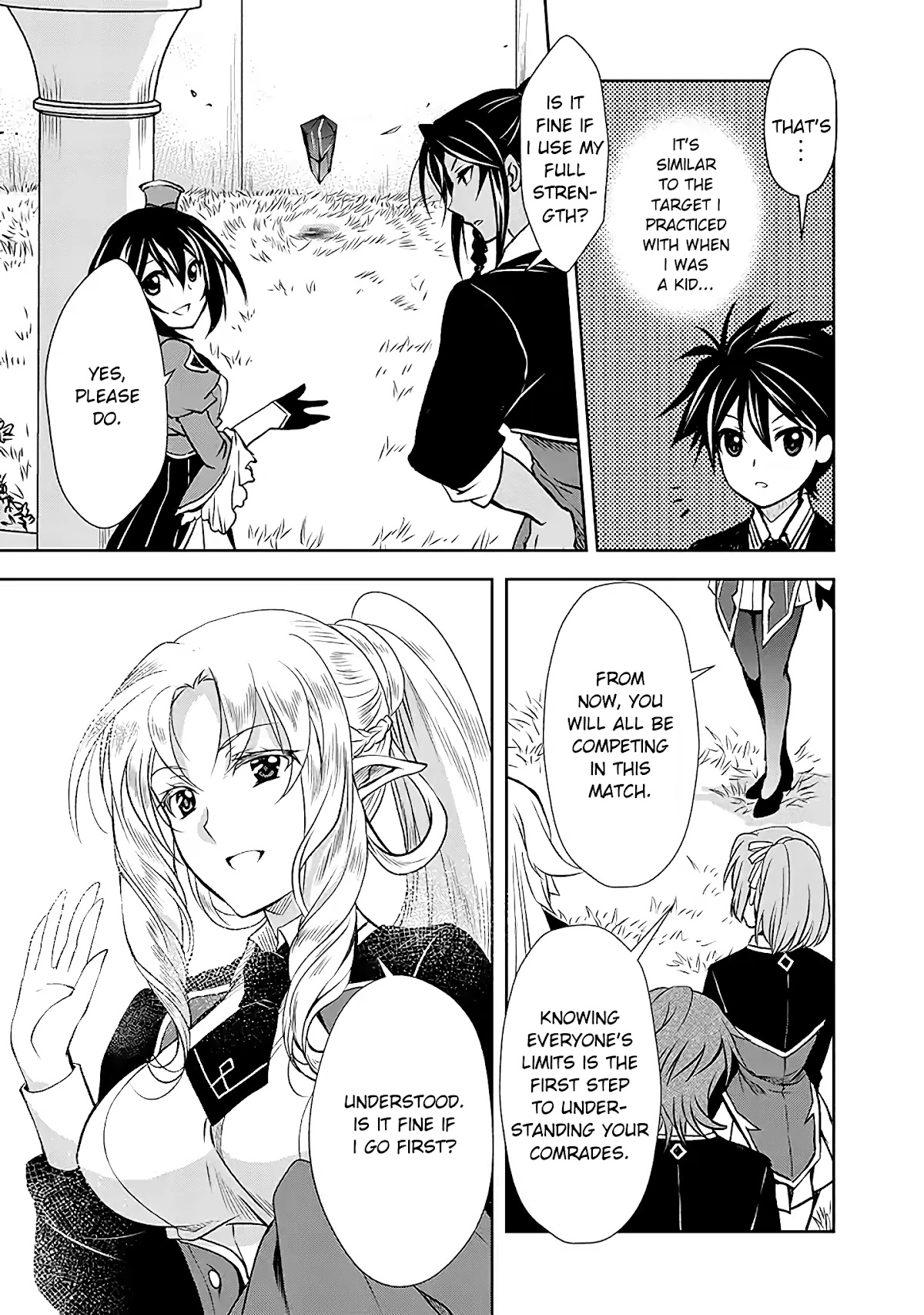 Level 1 no Saikyou kenja ~Noroi de sai kakyuu mahou shika tsukaenaikedo, kami no kanchigai de mugen no maryoku o te ni ire saikyou ni~ chapter 5 page 9