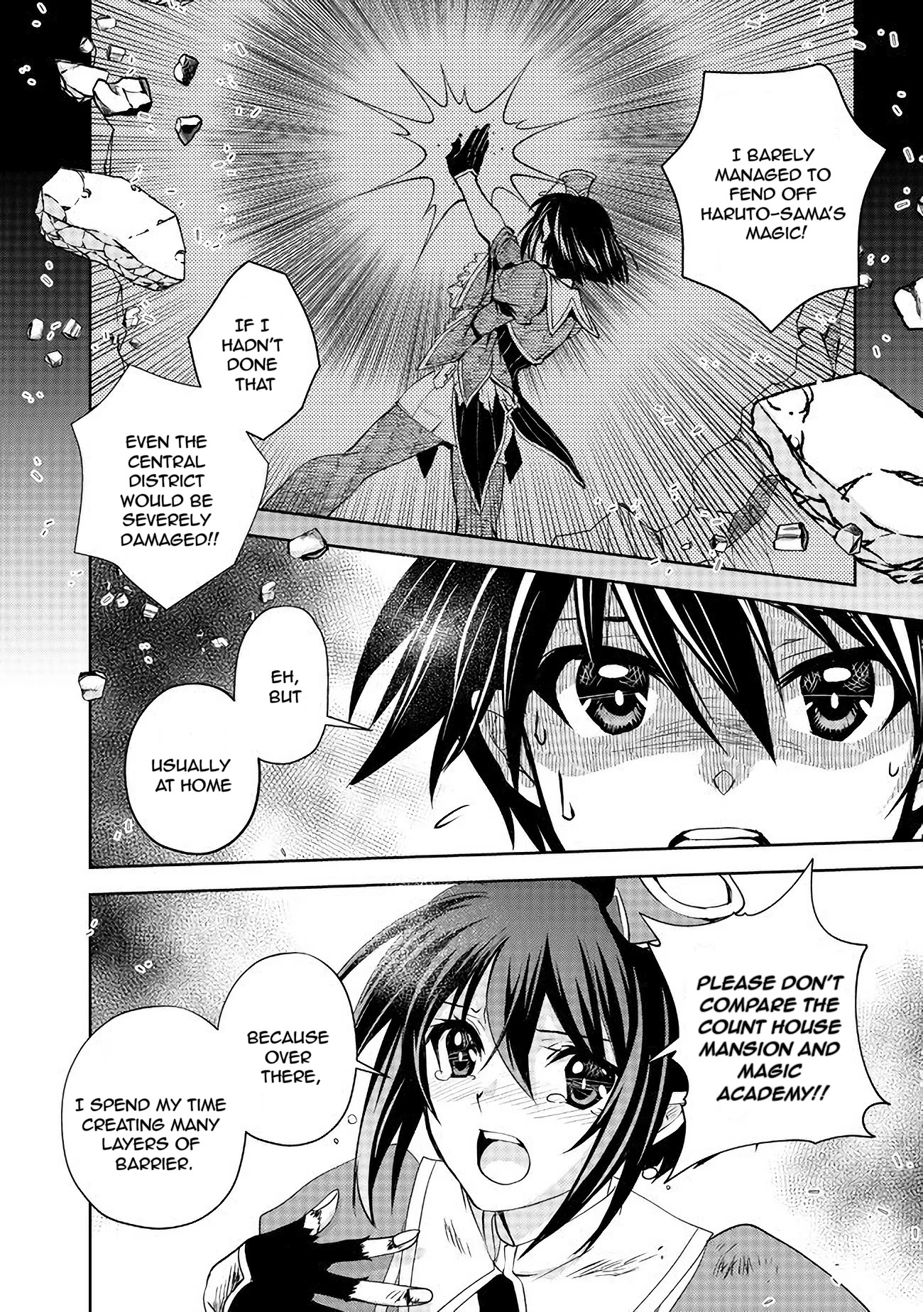 Level 1 no Saikyou kenja ~Noroi de sai kakyuu mahou shika tsukaenaikedo, kami no kanchigai de mugen no maryoku o te ni ire saikyou ni~ chapter 7 page 6
