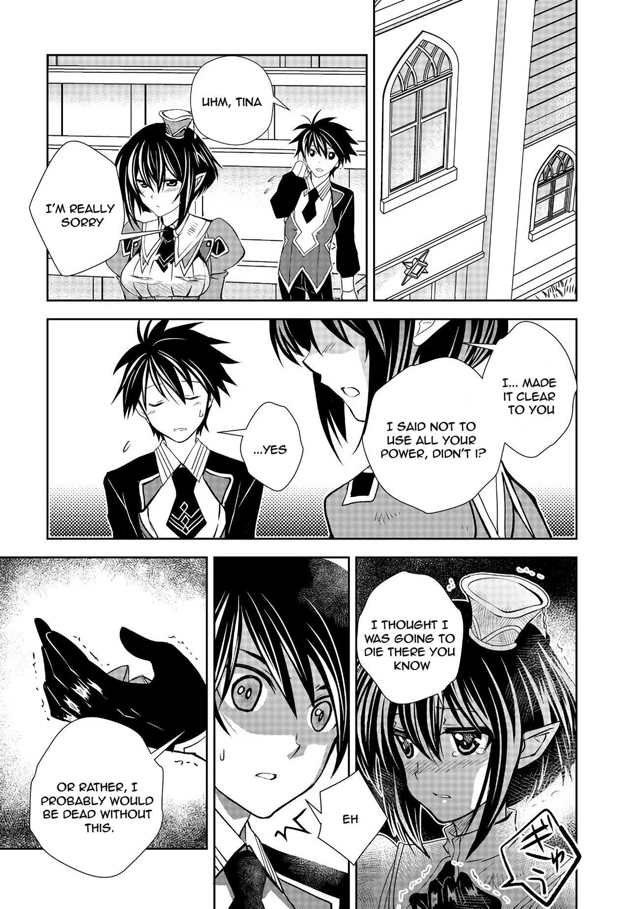 Level 1 no Saikyou kenja ~Noroi de sai kakyuu mahou shika tsukaenaikedo, kami no kanchigai de mugen no maryoku o te ni ire saikyou ni~ chapter 7 page 9