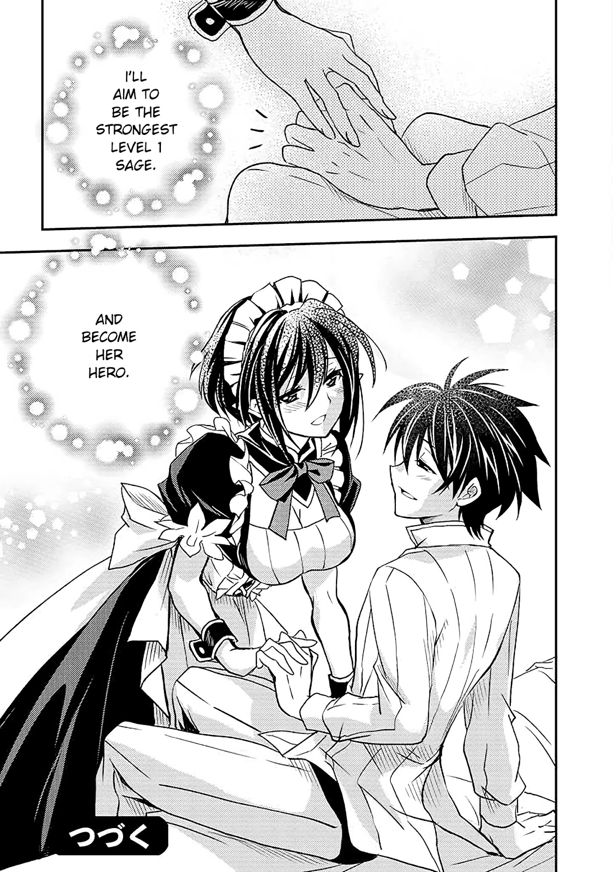 Level 1 no Saikyou kenja ~Noroi de sai kakyuu mahou shika tsukaenaikedo, kami no kanchigai de mugen no maryoku o te ni ire saikyou ni~ chapter 8 page 17