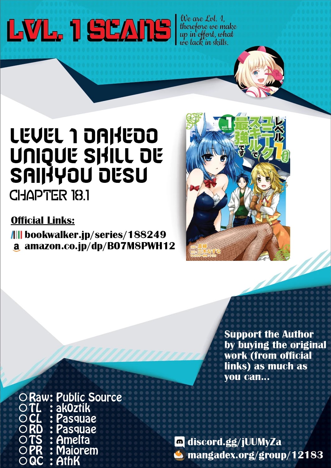 Level 1 with S-rank Drop Rate is the Strongest chapter 18.1 page 17