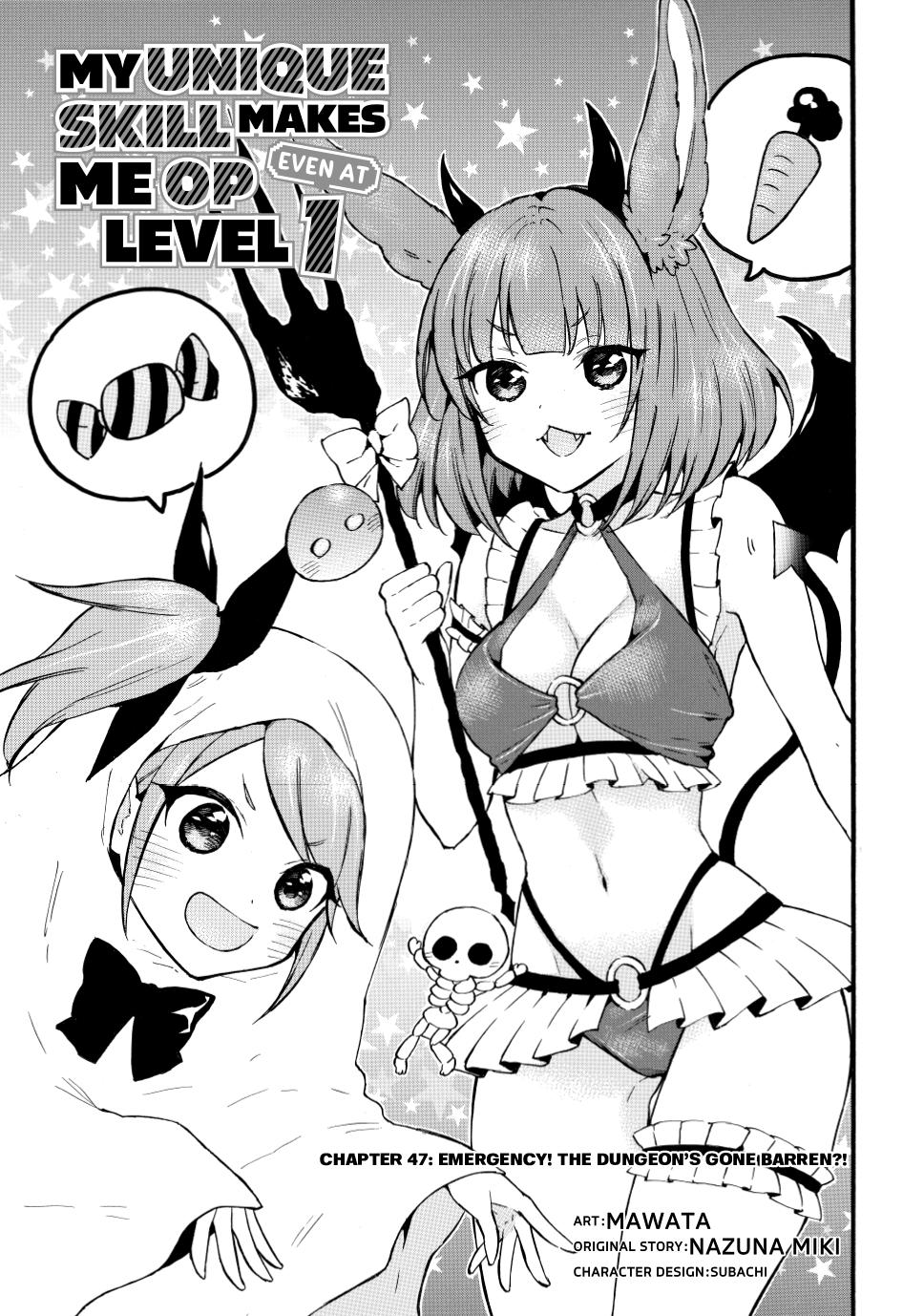 Level 1 with S-rank Drop Rate is the Strongest chapter 47 page 1